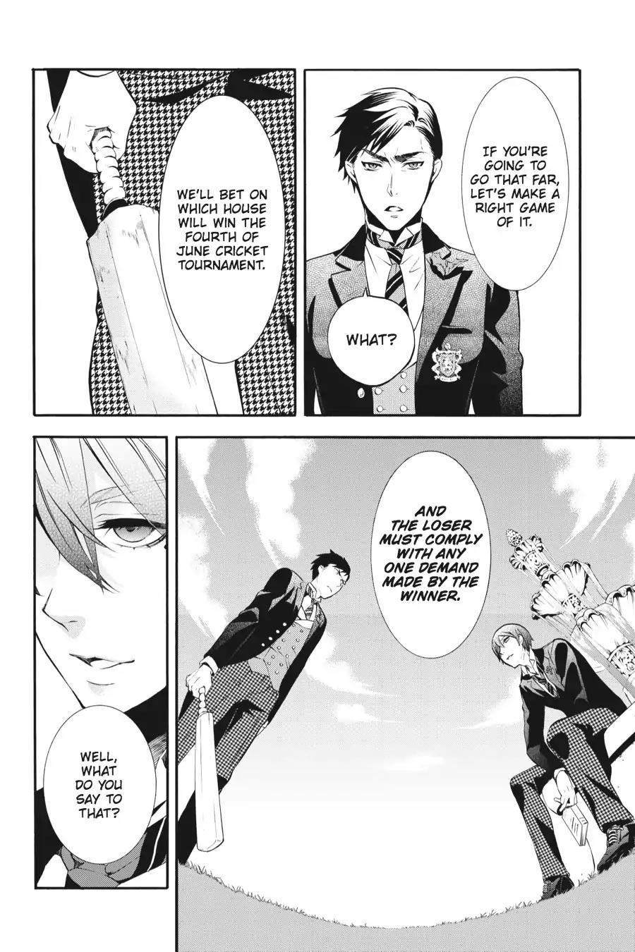 Kuroshitsuji Chapter 75 page 20 - Chapter 75: In the afternoon: The Butler, Confabulating