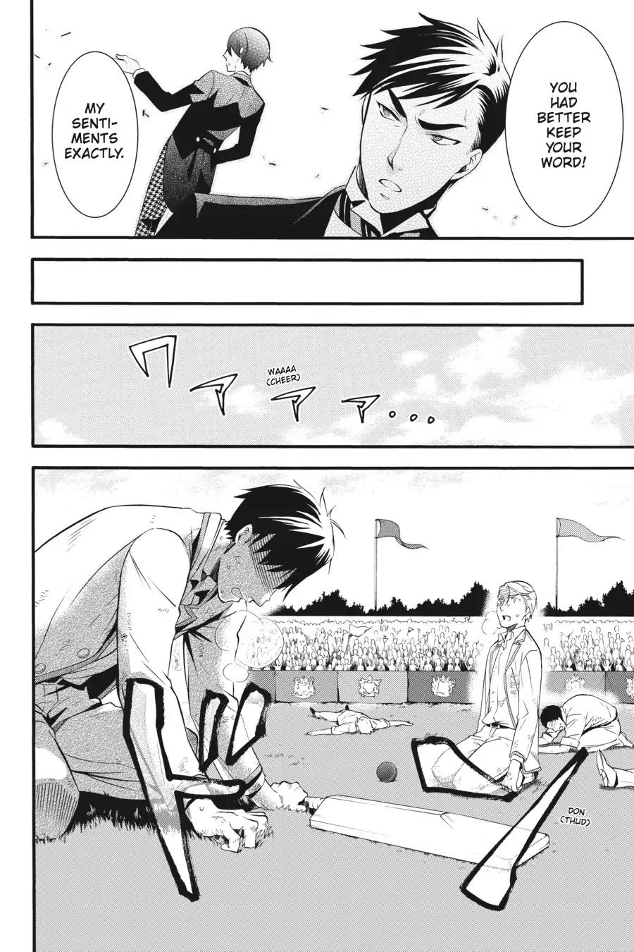 Kuroshitsuji Chapter 75 page 22 - Chapter 75: In the afternoon: The Butler, Confabulating