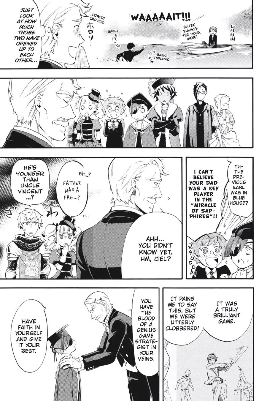 Kuroshitsuji Chapter 75 page 27 - Chapter 75: In the afternoon: The Butler, Confabulating