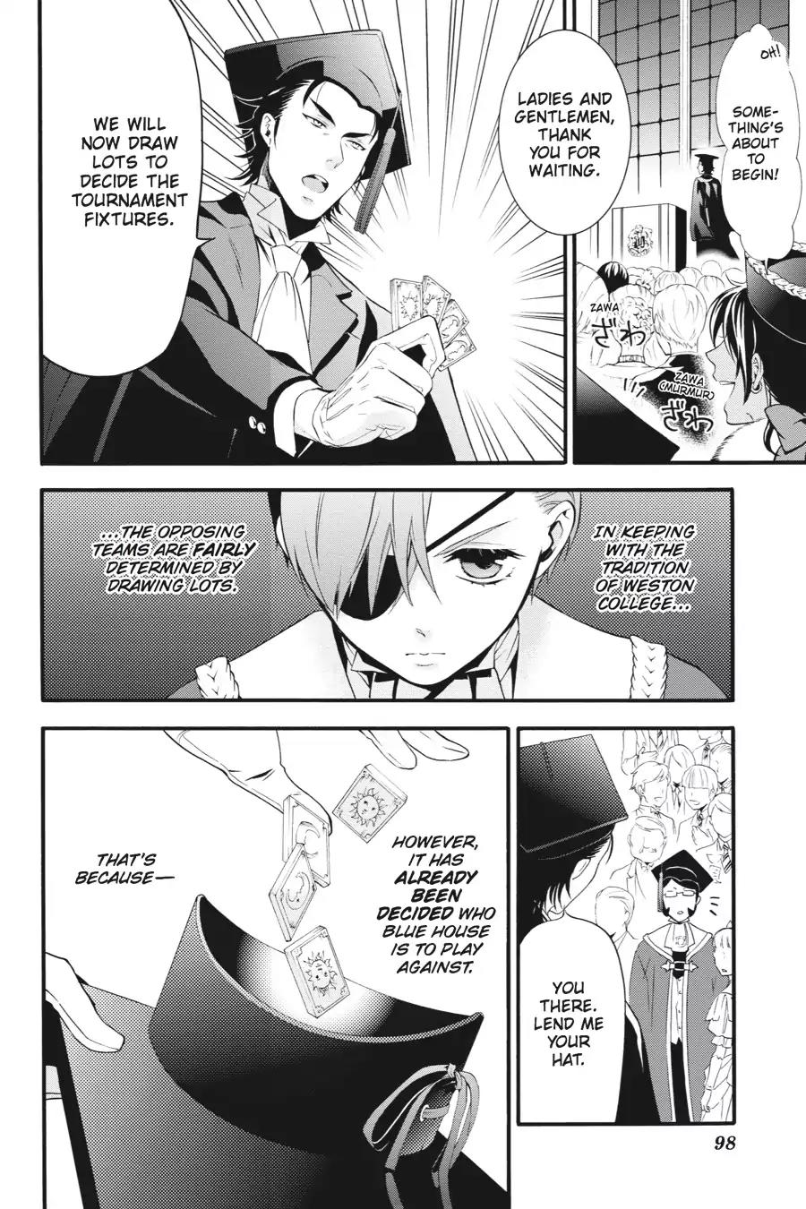 Kuroshitsuji Chapter 75 page 28 - Chapter 75: In the afternoon: The Butler, Confabulating