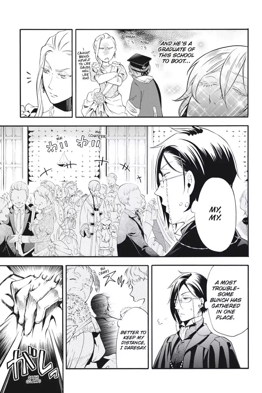 Kuroshitsuji Chapter 75 page 9 - Chapter 75: In the afternoon: The Butler, Confabulating