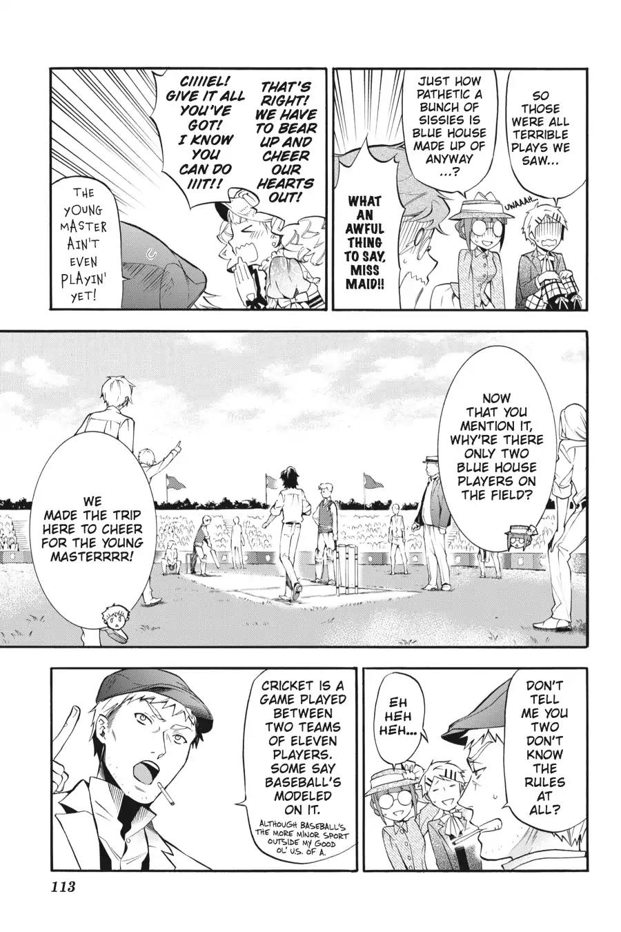 Kuroshitsuji Chapter 76 page 11 - Chapter 76: At night: The Butler, Scheming