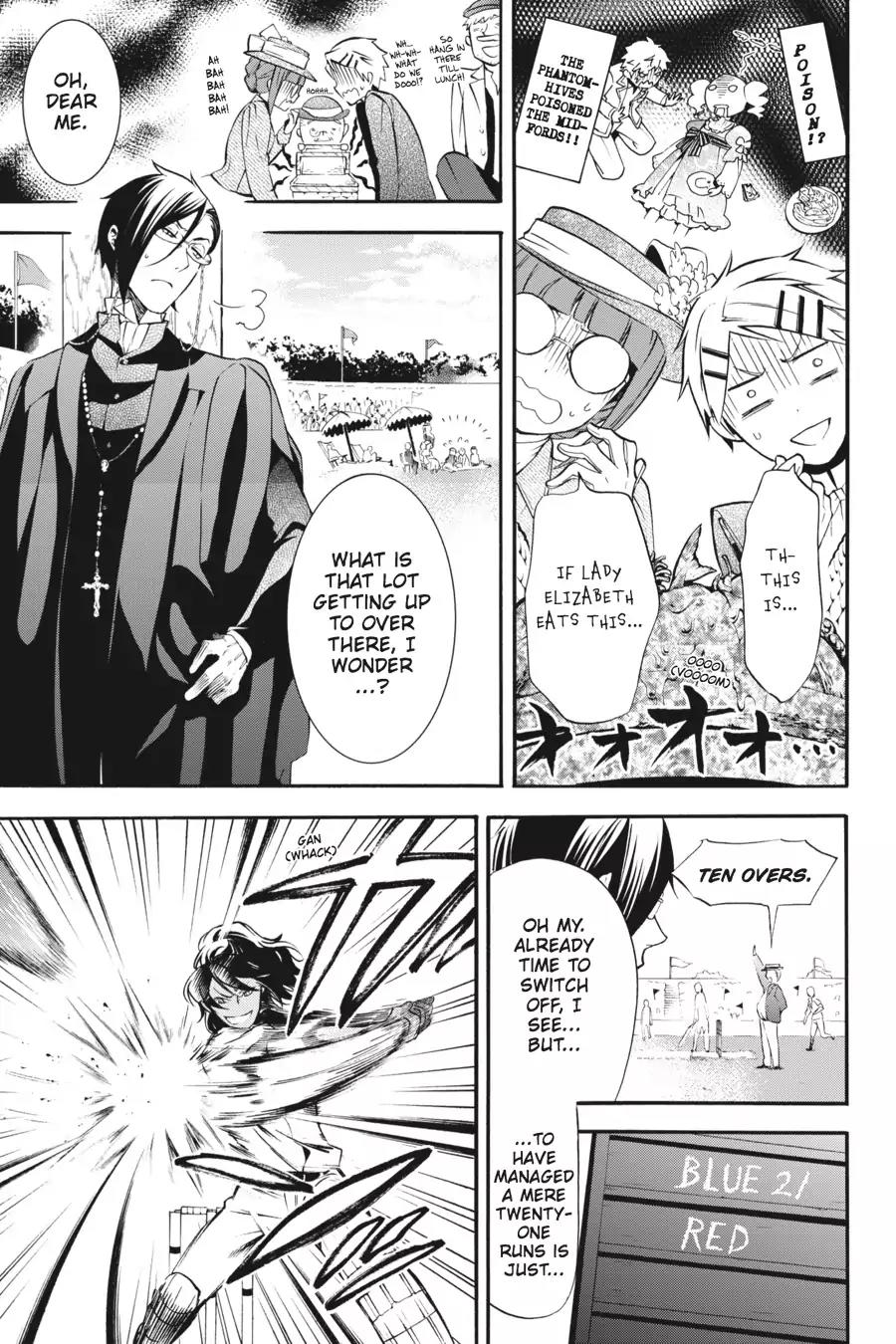 Kuroshitsuji Chapter 76 page 15 - Chapter 76: At night: The Butler, Scheming