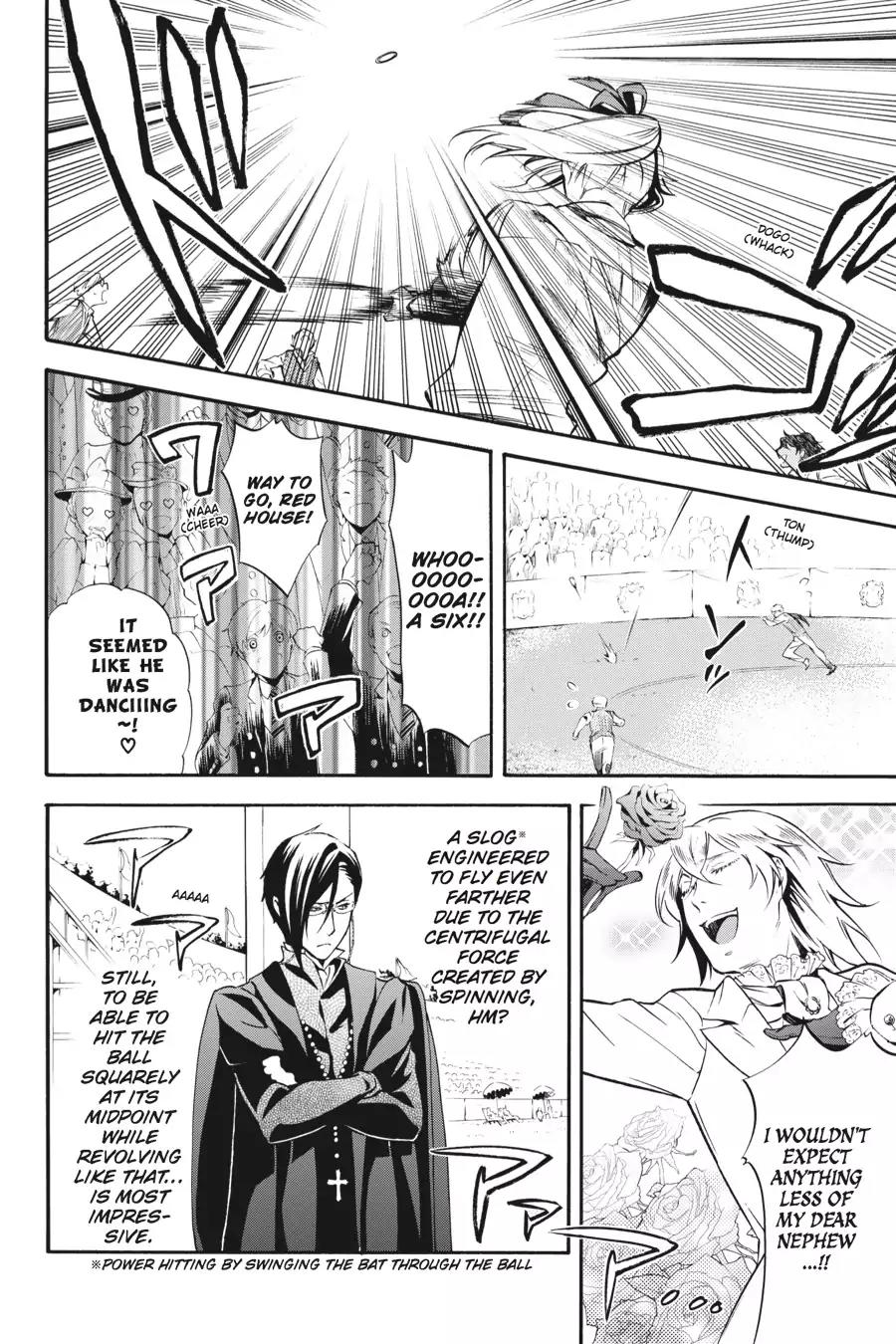 Kuroshitsuji Chapter 76 page 20 - Chapter 76: At night: The Butler, Scheming