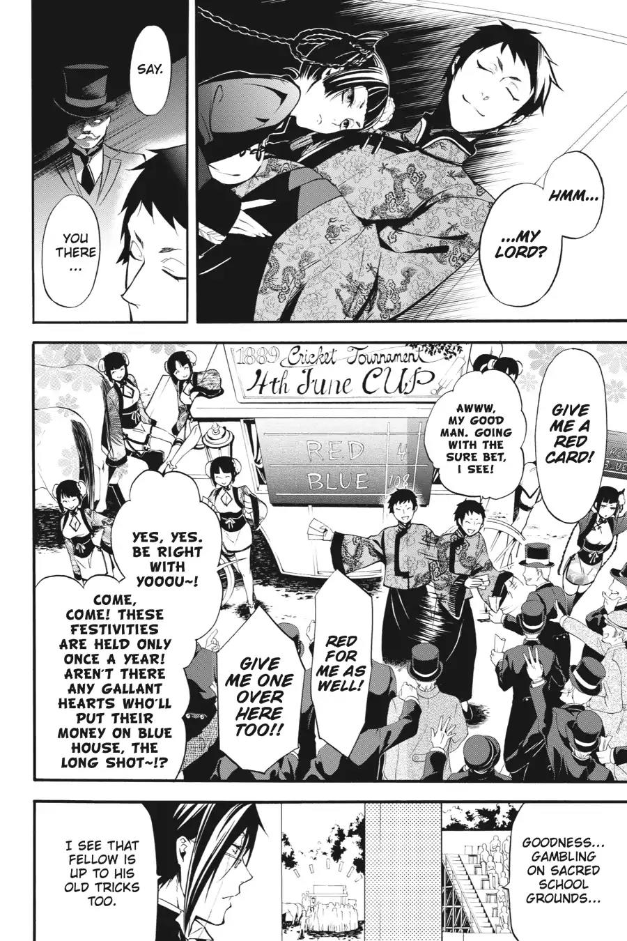 Kuroshitsuji Chapter 76 page 22 - Chapter 76: At night: The Butler, Scheming