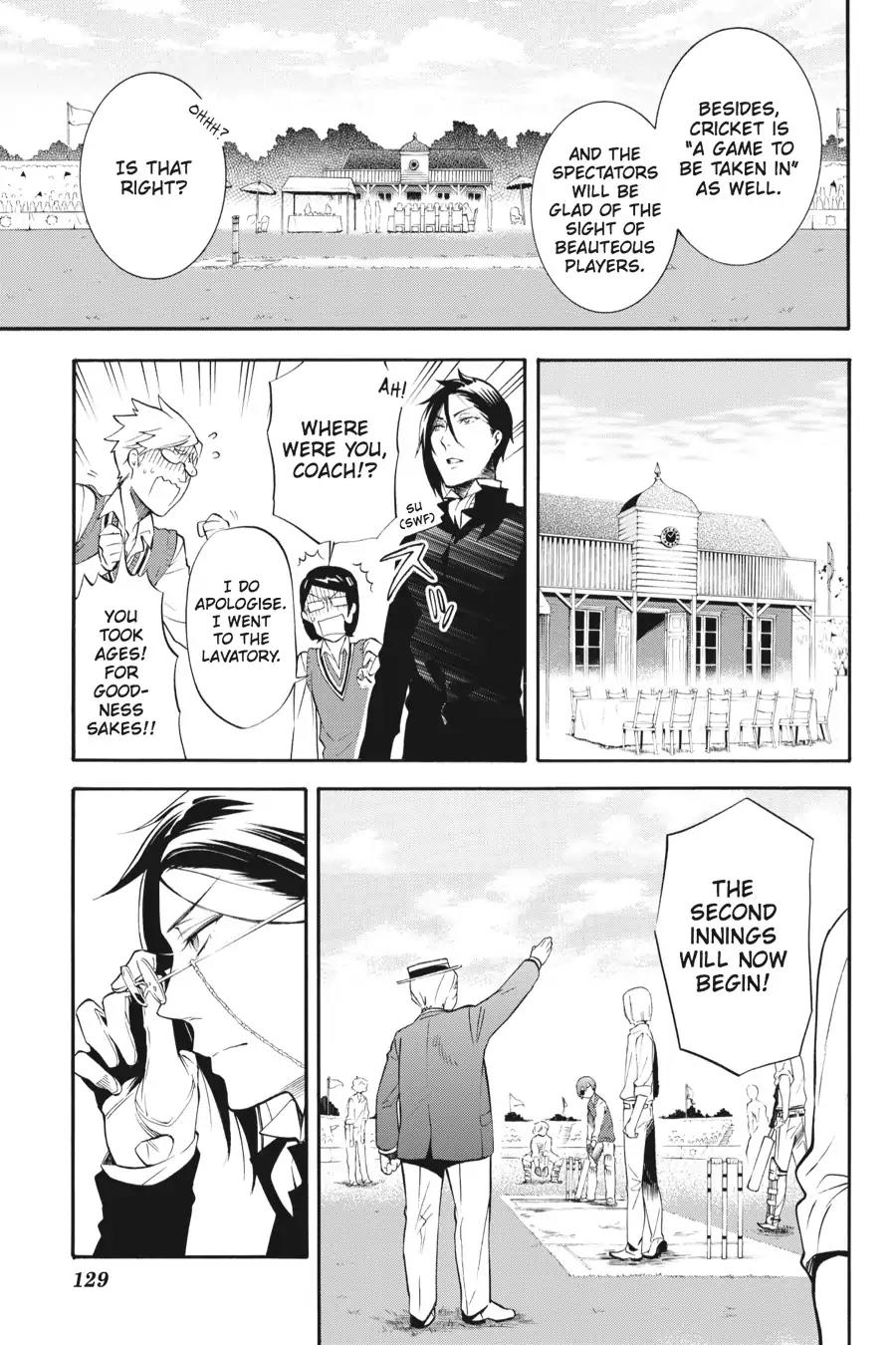 Kuroshitsuji Chapter 76 page 27 - Chapter 76: At night: The Butler, Scheming