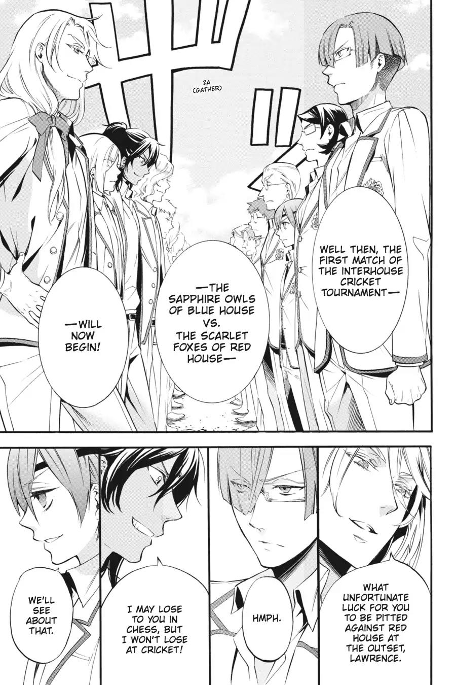 Kuroshitsuji Chapter 76 page 3 - Chapter 76: At night: The Butler, Scheming