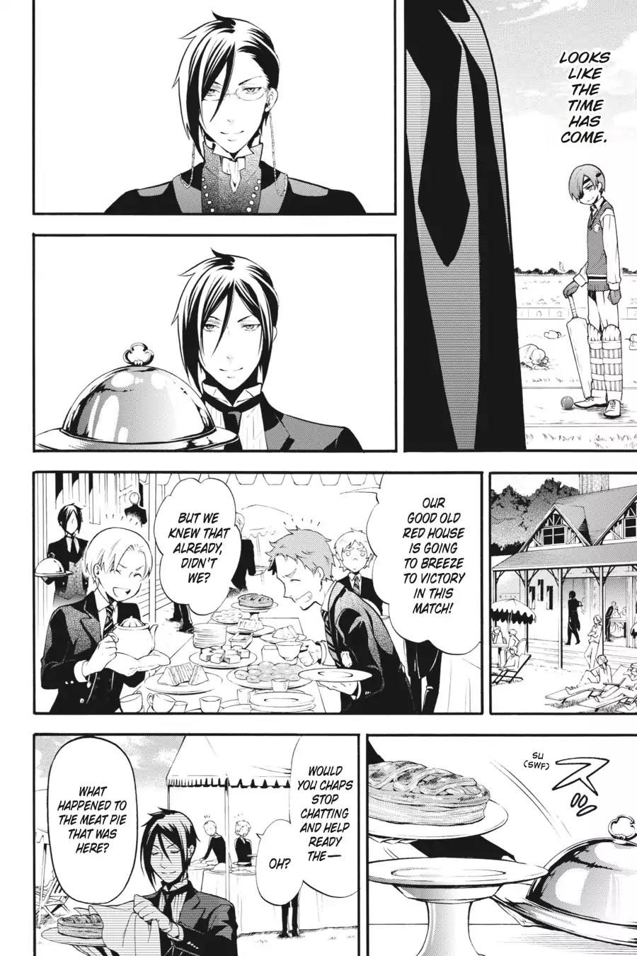 Kuroshitsuji Chapter 76 page 34 - Chapter 76: At night: The Butler, Scheming