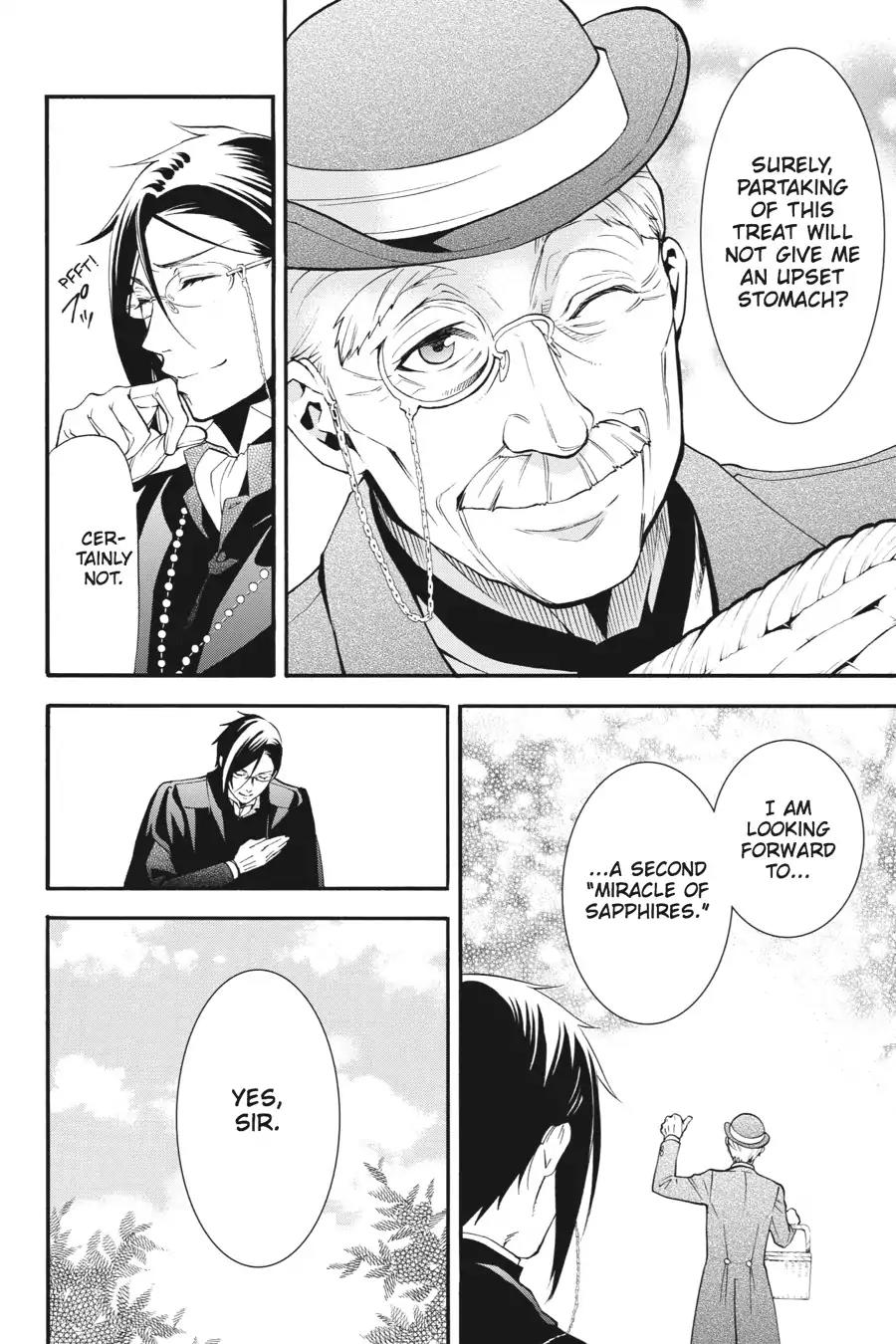 Kuroshitsuji Chapter 76 page 38 - Chapter 76: At night: The Butler, Scheming