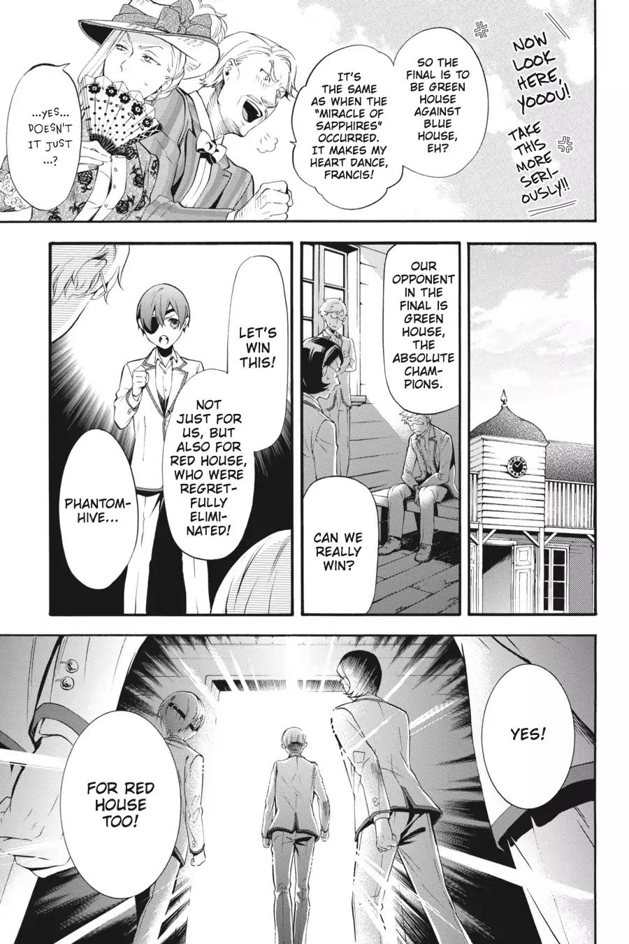 Kuroshitsuji Chapter 77 page 11 - Chapter 77: At midnight: The Butler, Giving a Concert