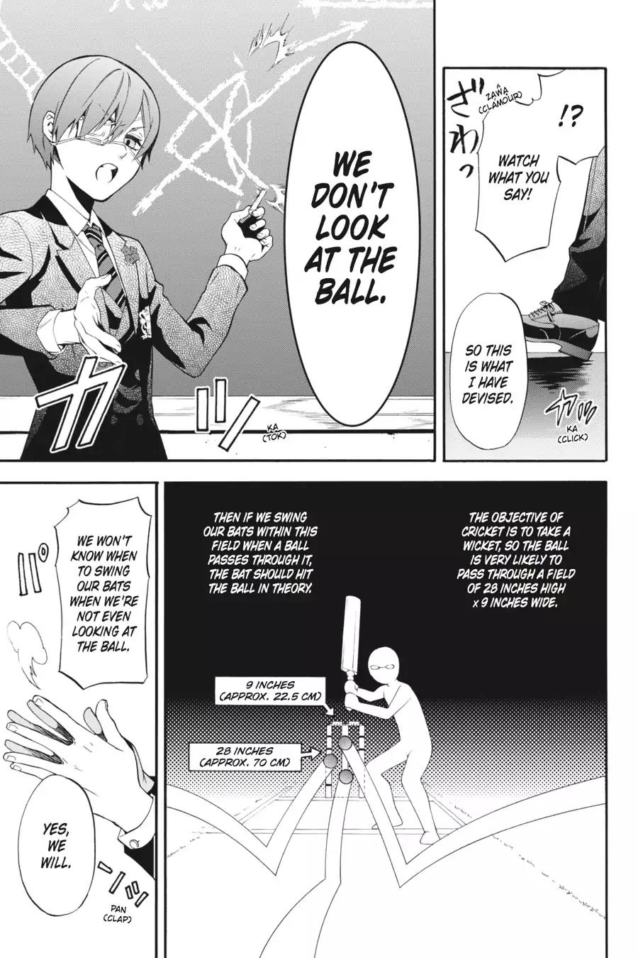 Kuroshitsuji Chapter 77 page 19 - Chapter 77: At midnight: The Butler, Giving a Concert