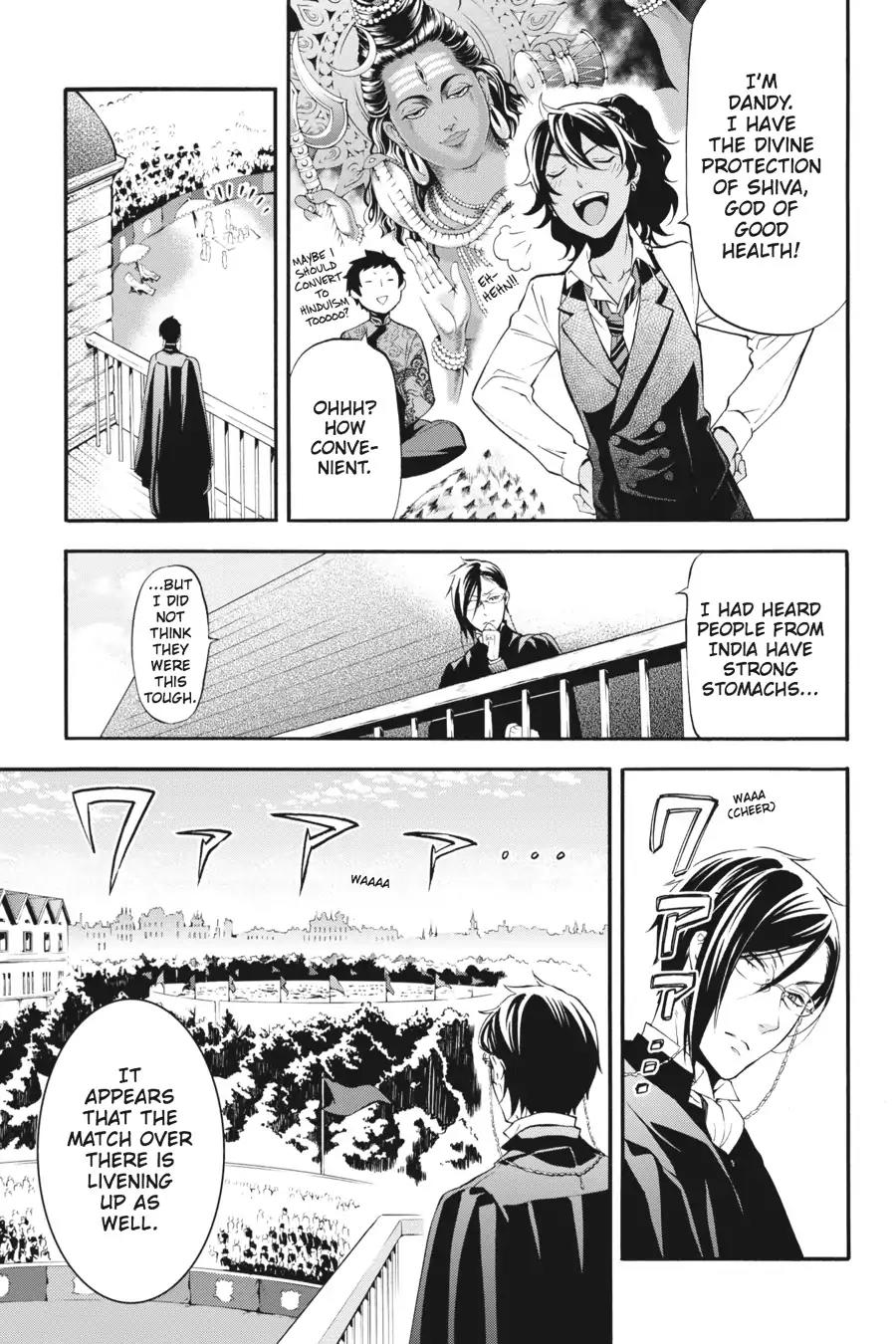 Kuroshitsuji Chapter 77 page 3 - Chapter 77: At midnight: The Butler, Giving a Concert