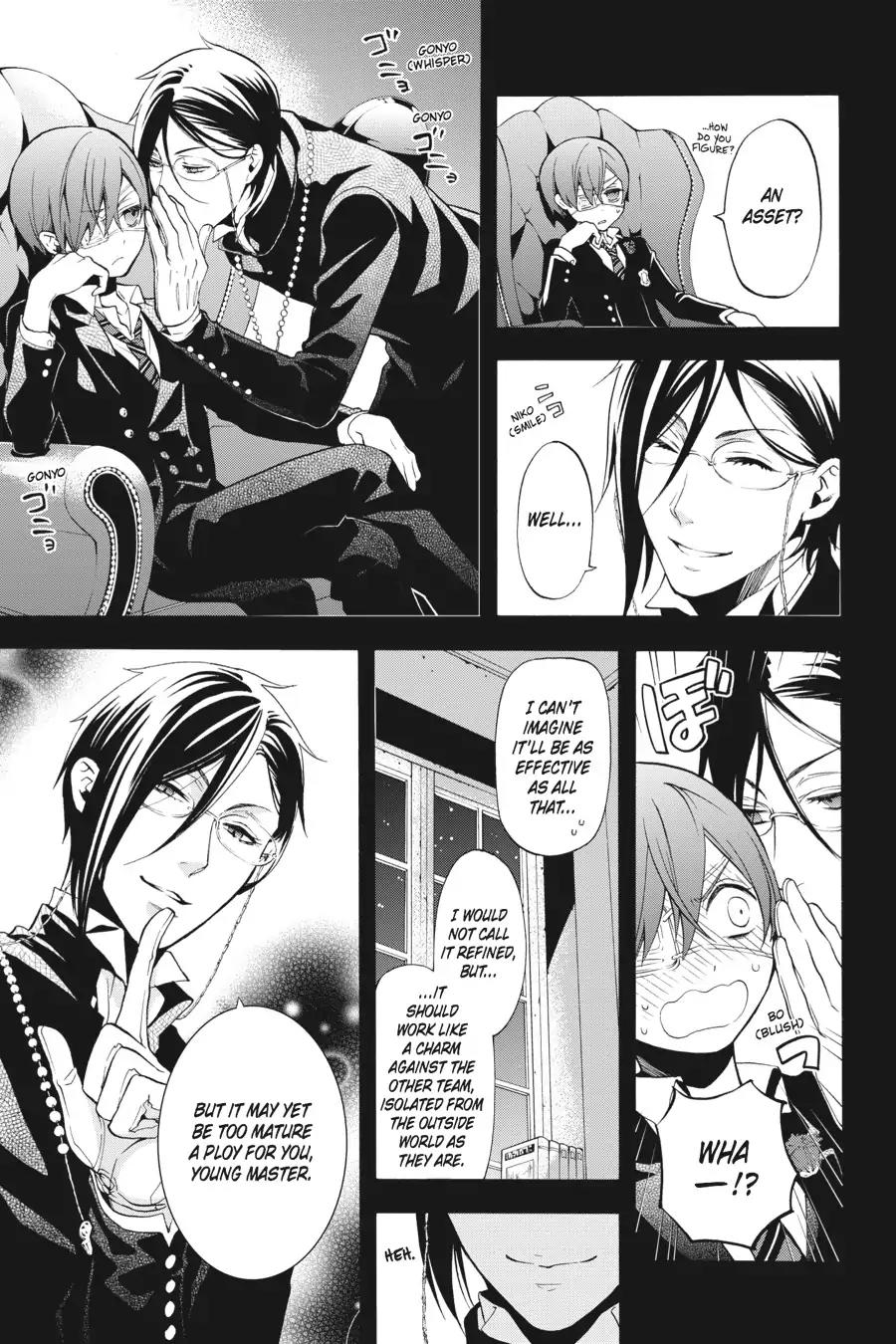 Kuroshitsuji Chapter 78 page 12 - Chapter 78: In the morning: The Butler, Giving Chase