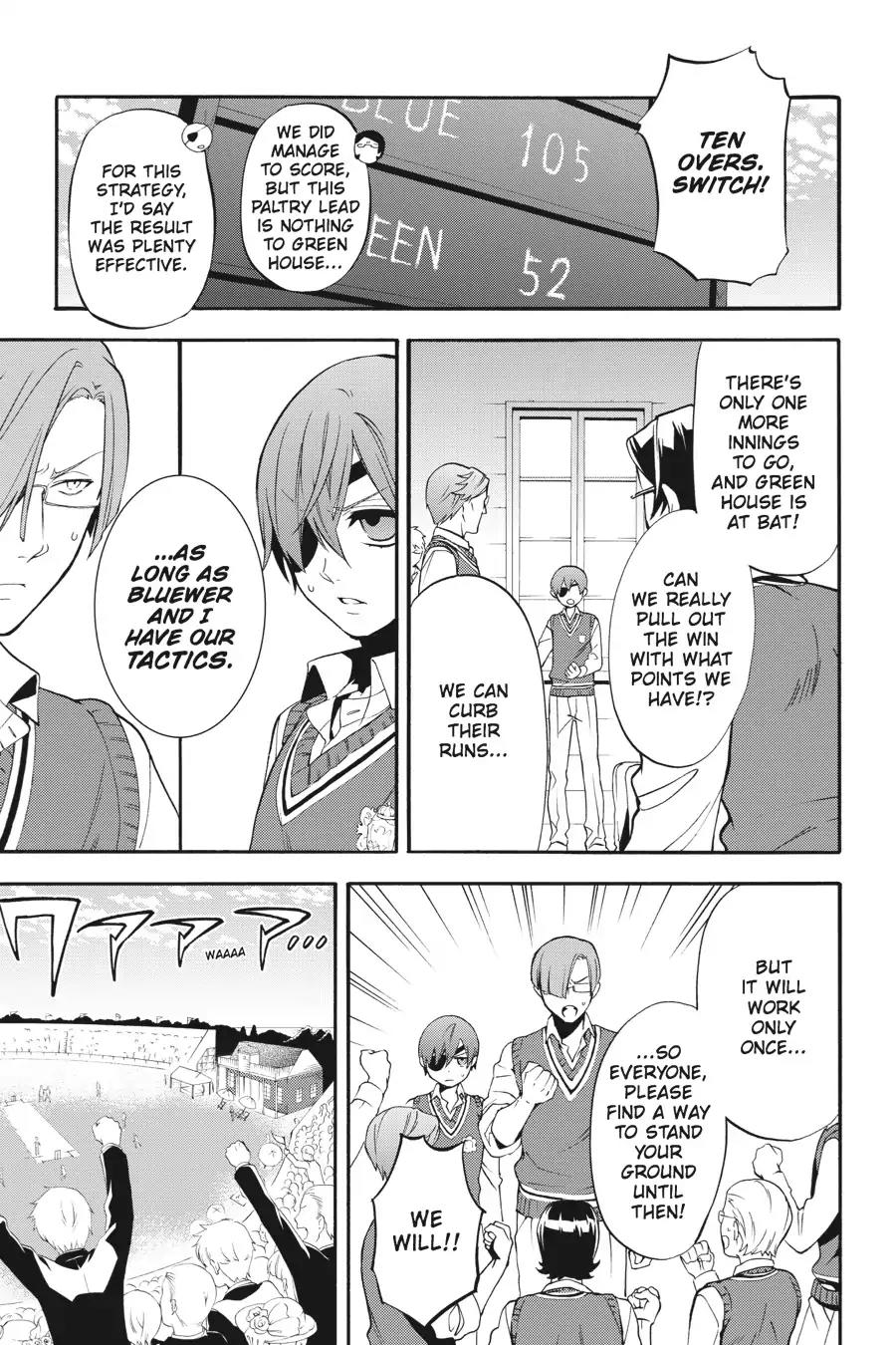 Kuroshitsuji Chapter 78 page 26 - Chapter 78: In the morning: The Butler, Giving Chase
