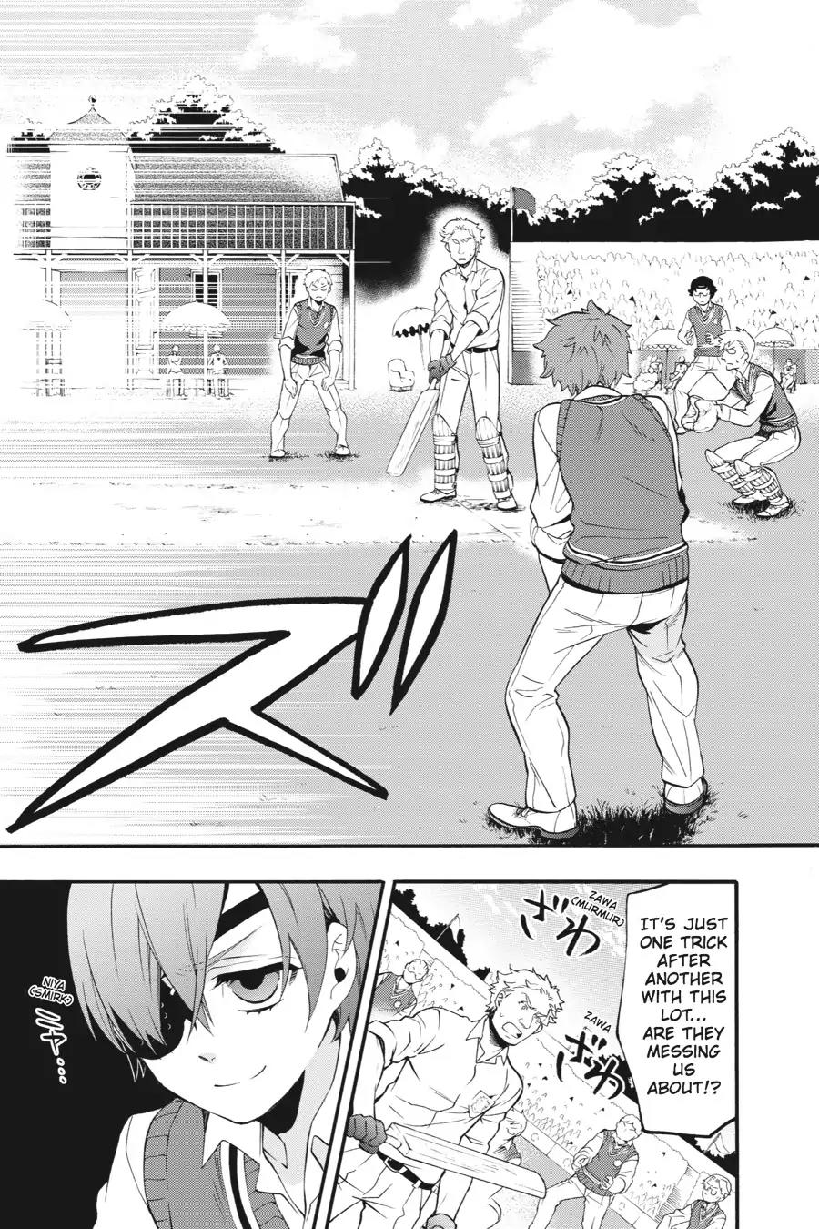 Kuroshitsuji Chapter 78 page 30 - Chapter 78: In the morning: The Butler, Giving Chase