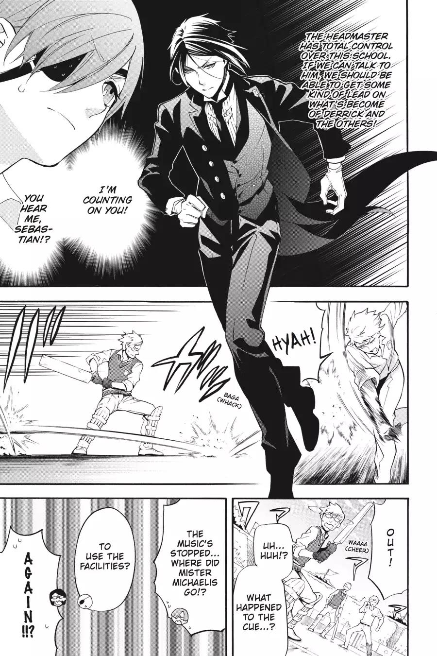 Kuroshitsuji Chapter 78 page 6 - Chapter 78: In the morning: The Butler, Giving Chase