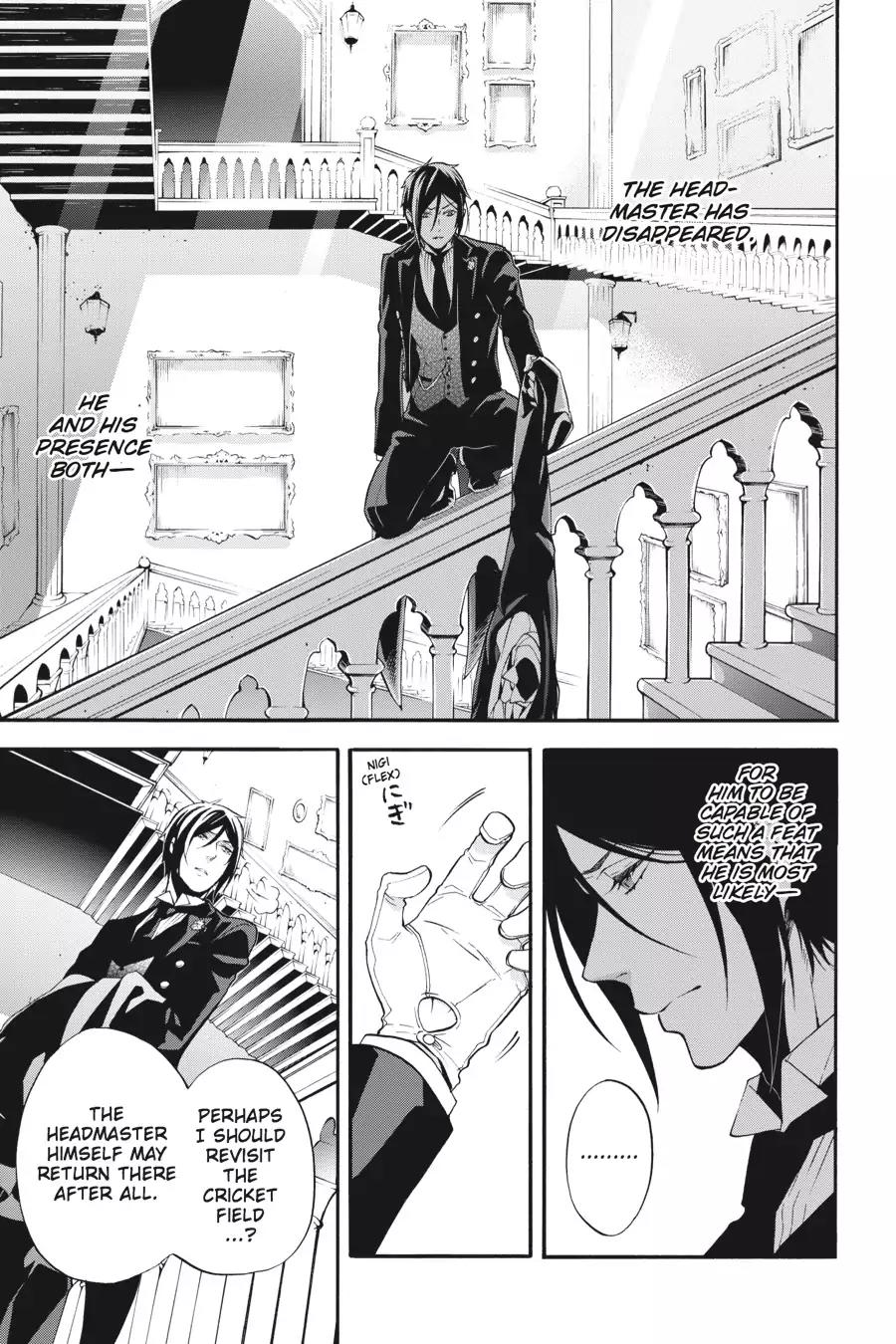 Kuroshitsuji Chapter 79 page 5 - Chapter 79: At noon: The Butler, Final Match