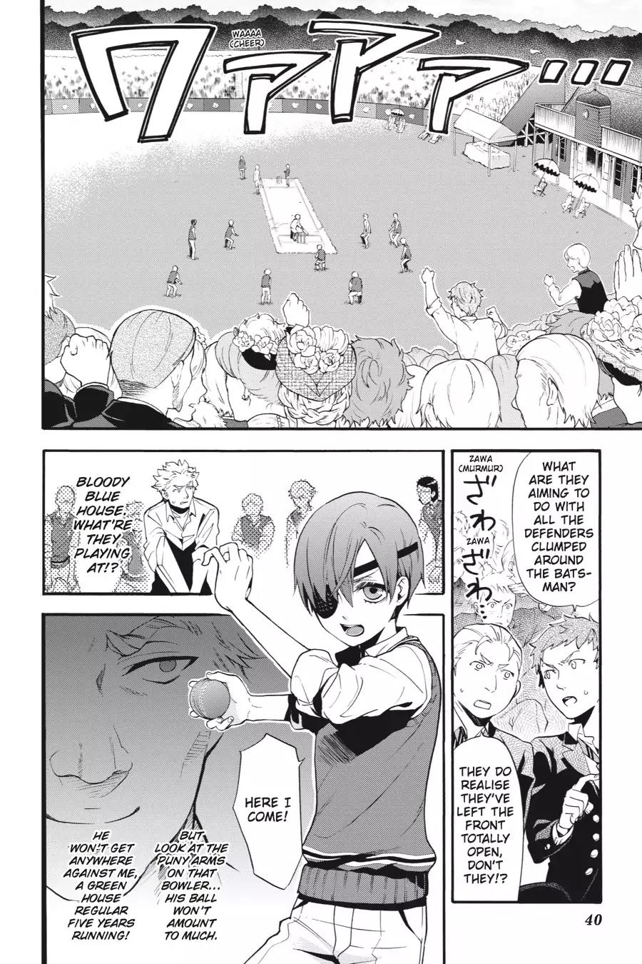 Kuroshitsuji Chapter 79 page 6 - Chapter 79: At noon: The Butler, Final Match