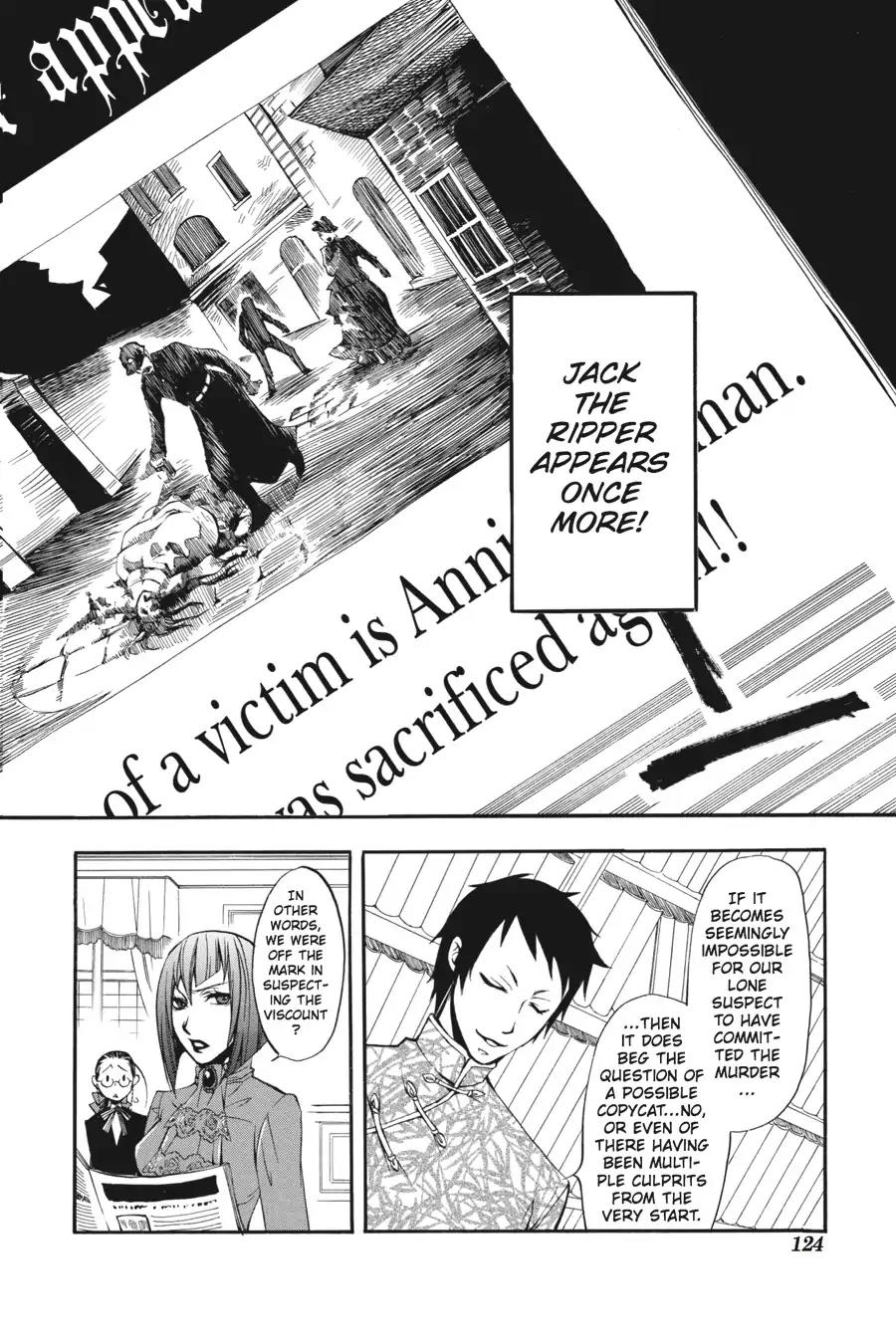 Kuroshitsuji Chapter 8 page 14 - Chapter 8: At night: The Butler, Commendable