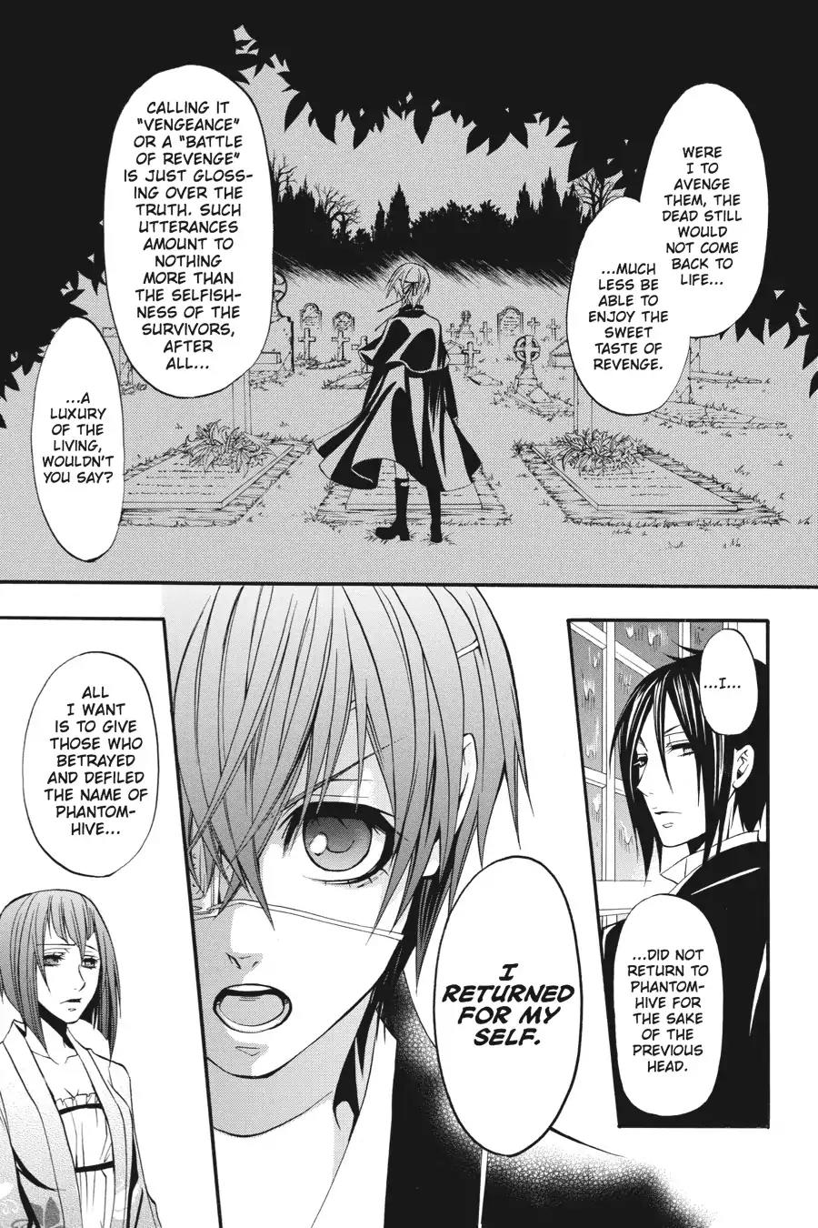 Kuroshitsuji Chapter 8 page 23 - Chapter 8: At night: The Butler, Commendable