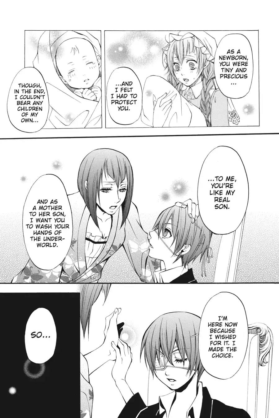 Kuroshitsuji Chapter 8 page 25 - Chapter 8: At night: The Butler, Commendable