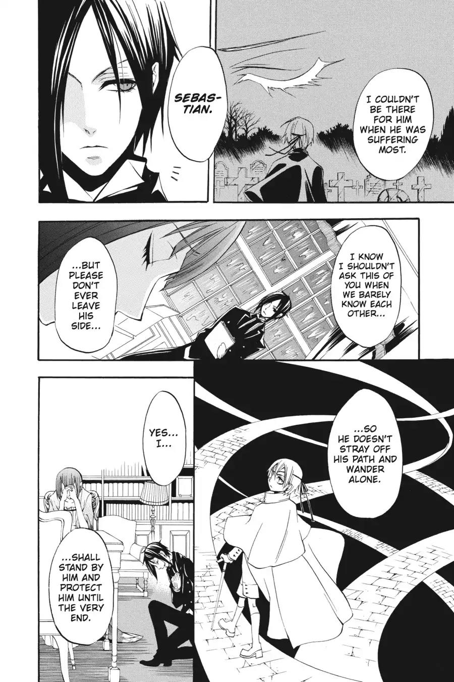Kuroshitsuji Chapter 8 page 28 - Chapter 8: At night: The Butler, Commendable