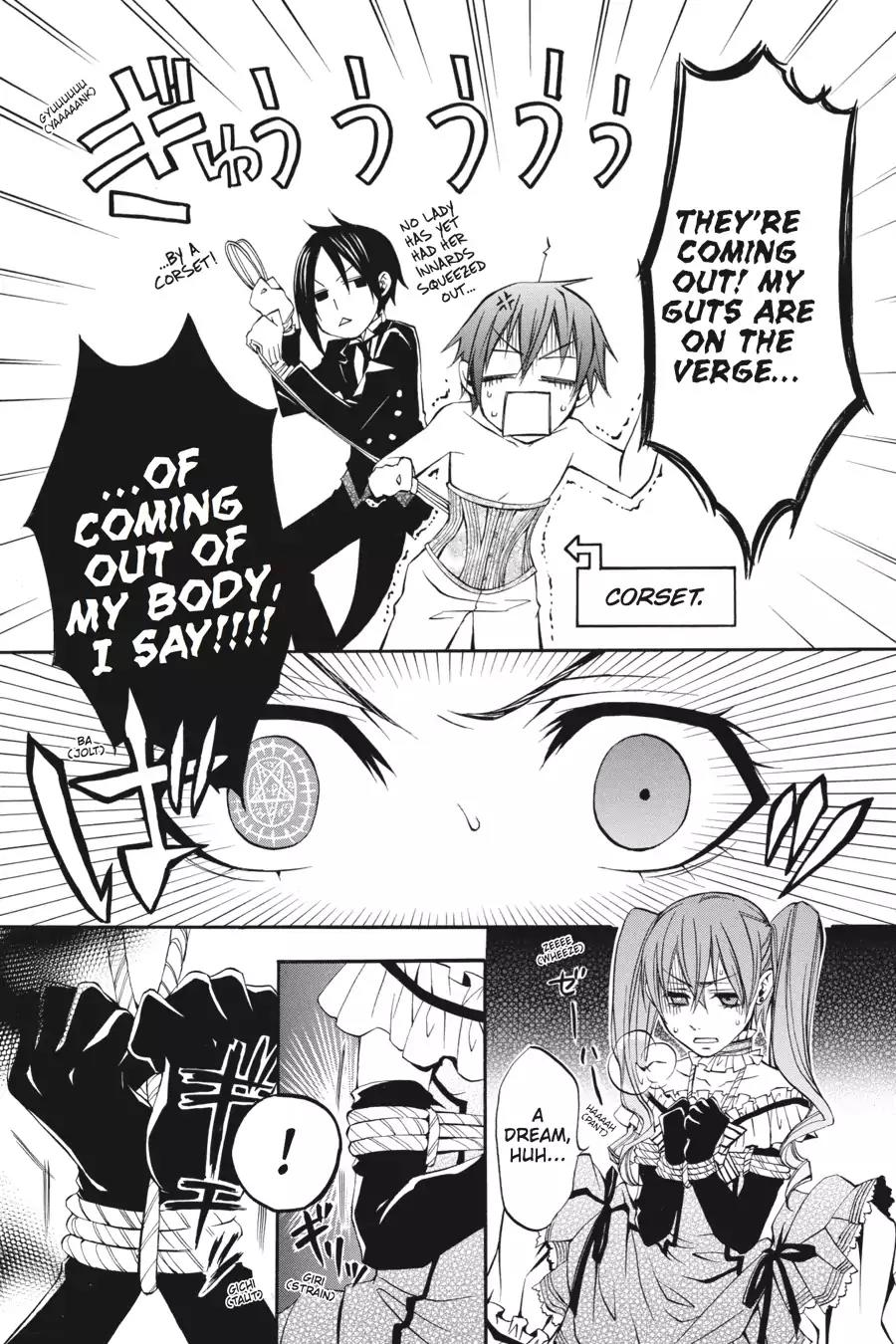 Kuroshitsuji Chapter 8 page 3 - Chapter 8: At night: The Butler, Commendable