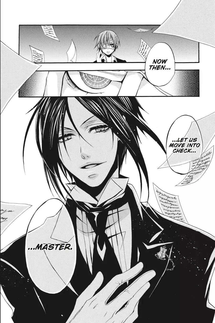 Kuroshitsuji Chapter 8 page 34 - Chapter 8: At night: The Butler, Commendable