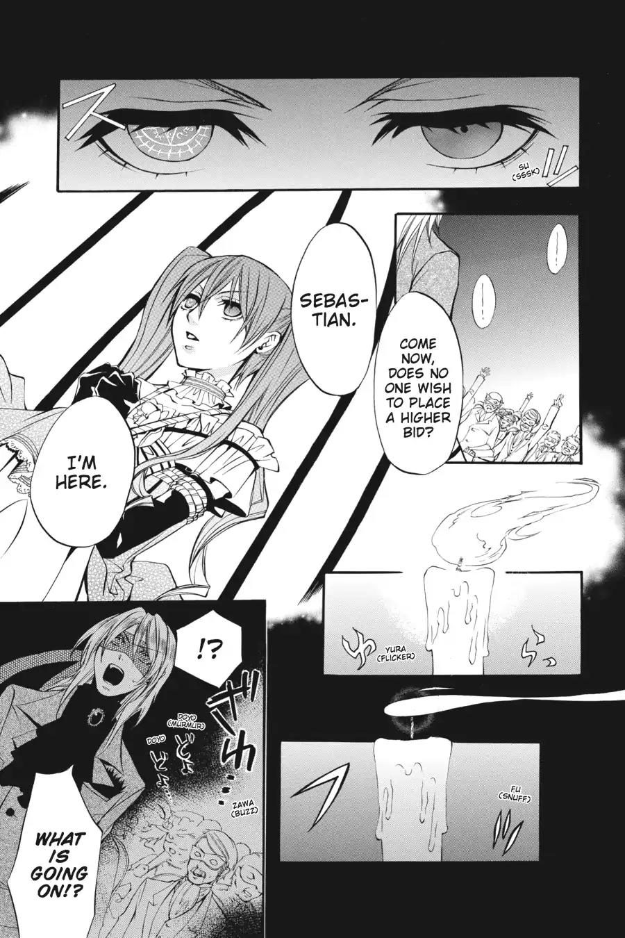 Kuroshitsuji Chapter 8 page 7 - Chapter 8: At night: The Butler, Commendable