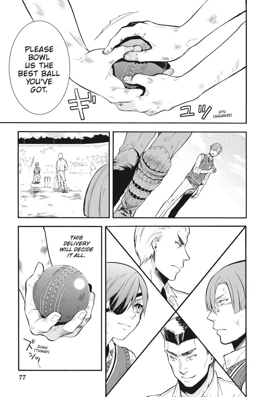 Kuroshitsuji Chapter 80 page 13 - Chapter 80: In the afternoon: The Butler, Bowling Well