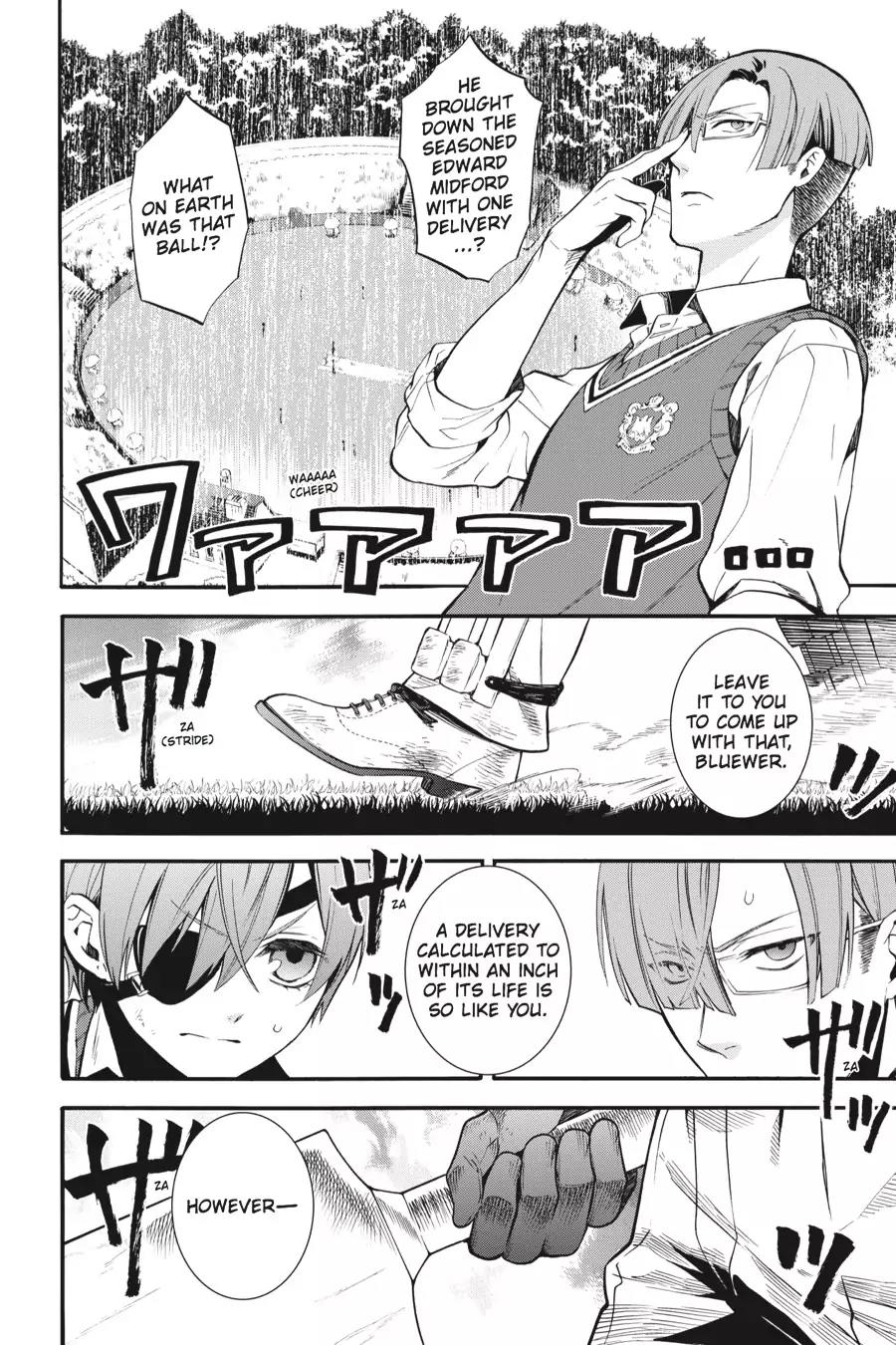 Kuroshitsuji Chapter 80 page 2 - Chapter 80: In the afternoon: The Butler, Bowling Well
