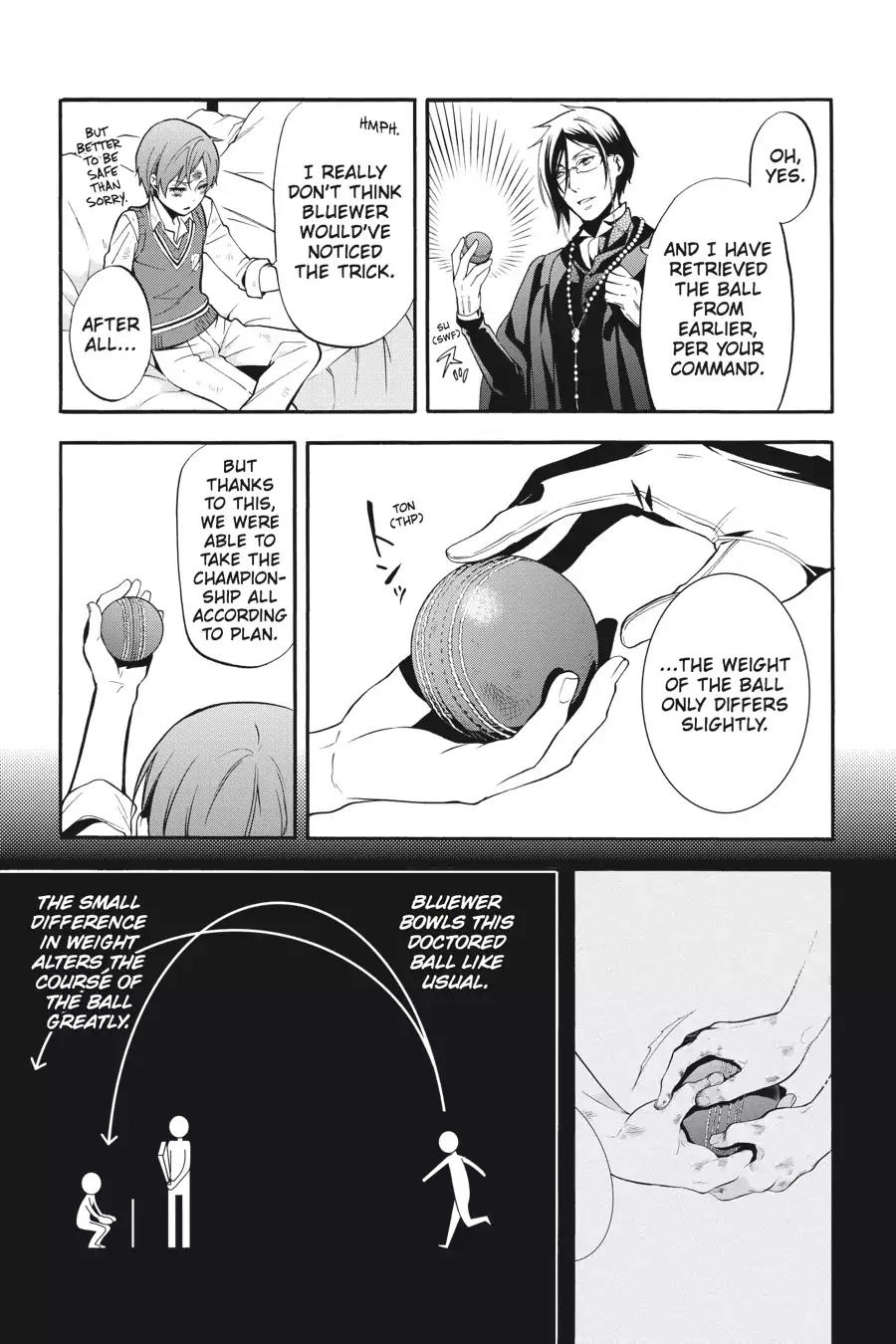 Kuroshitsuji Chapter 80 page 29 - Chapter 80: In the afternoon: The Butler, Bowling Well
