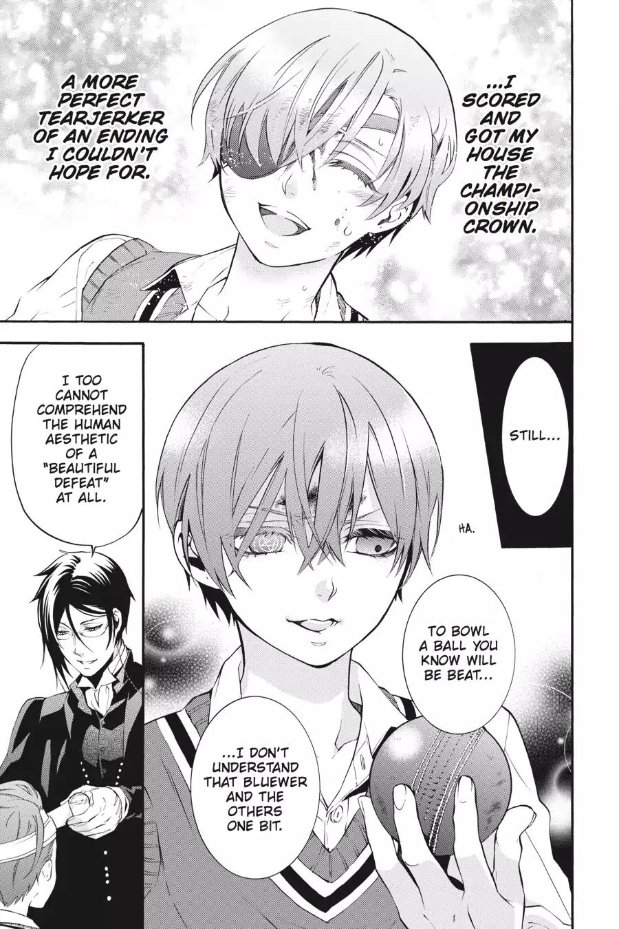 Kuroshitsuji Chapter 80 page 31 - Chapter 80: In the afternoon: The Butler, Bowling Well
