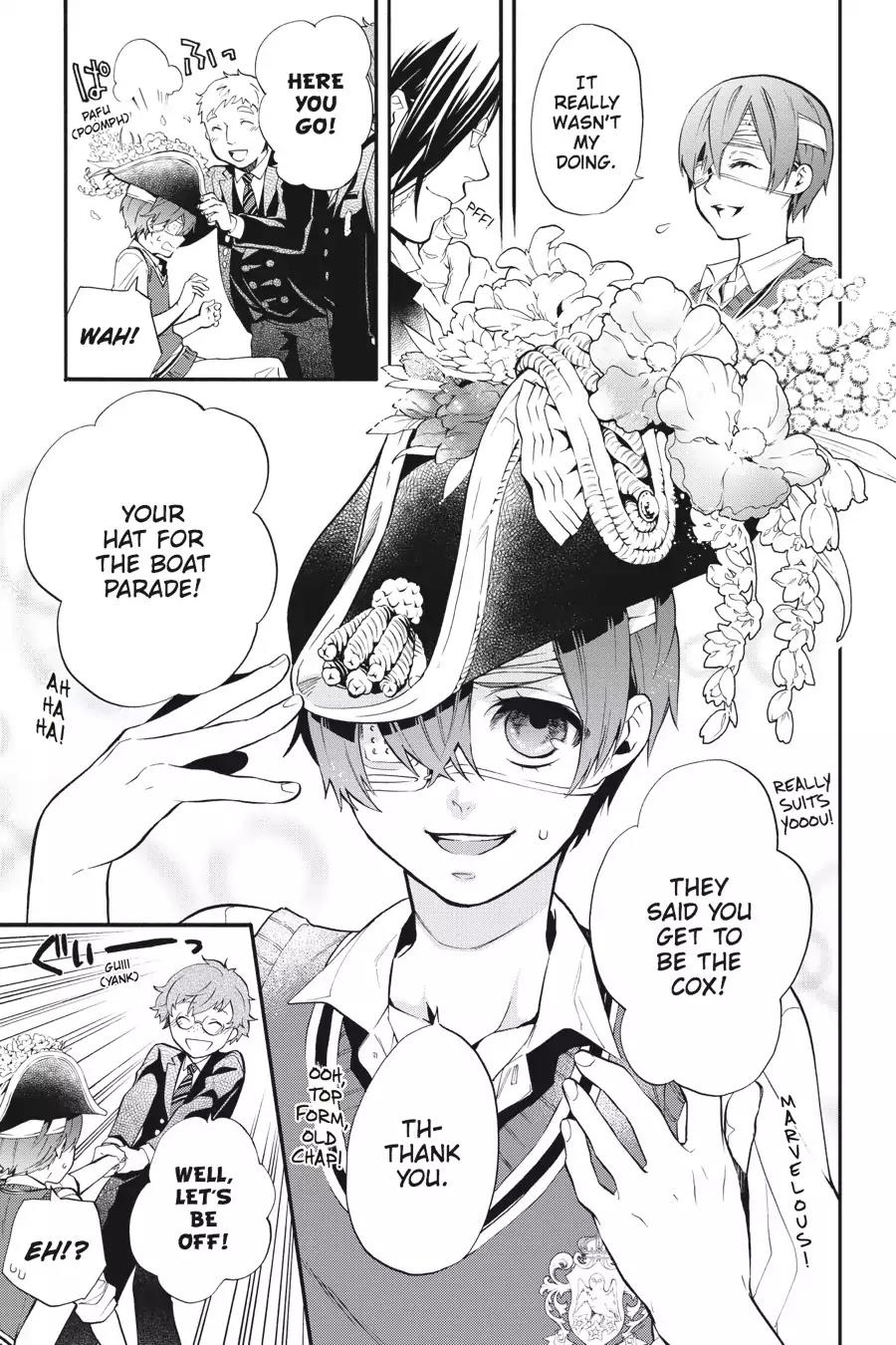 Kuroshitsuji Chapter 80 page 35 - Chapter 80: In the afternoon: The Butler, Bowling Well