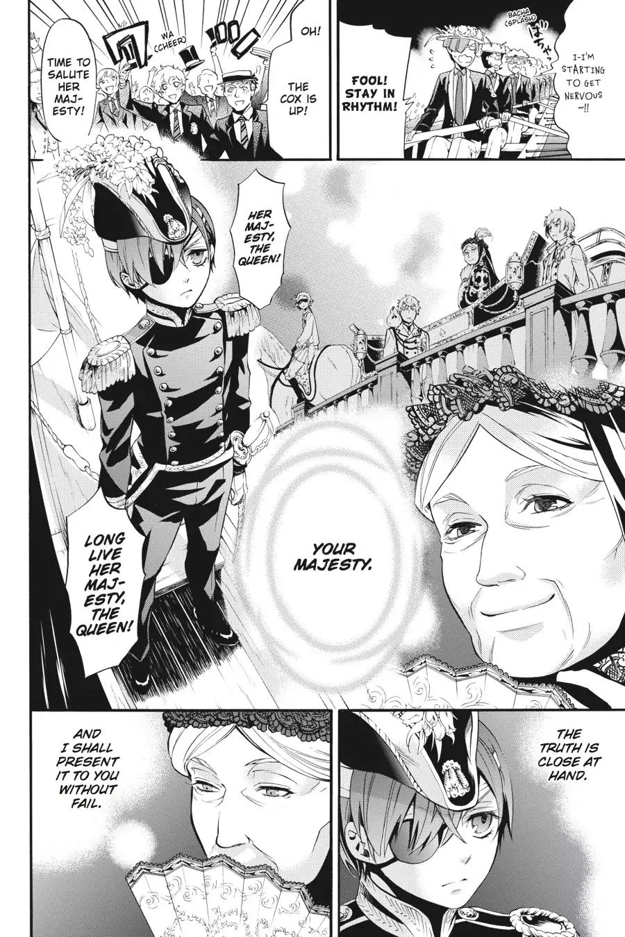 Kuroshitsuji Chapter 81 page 10 - Chapter 81: At night: The Butler, Under Lock and Key