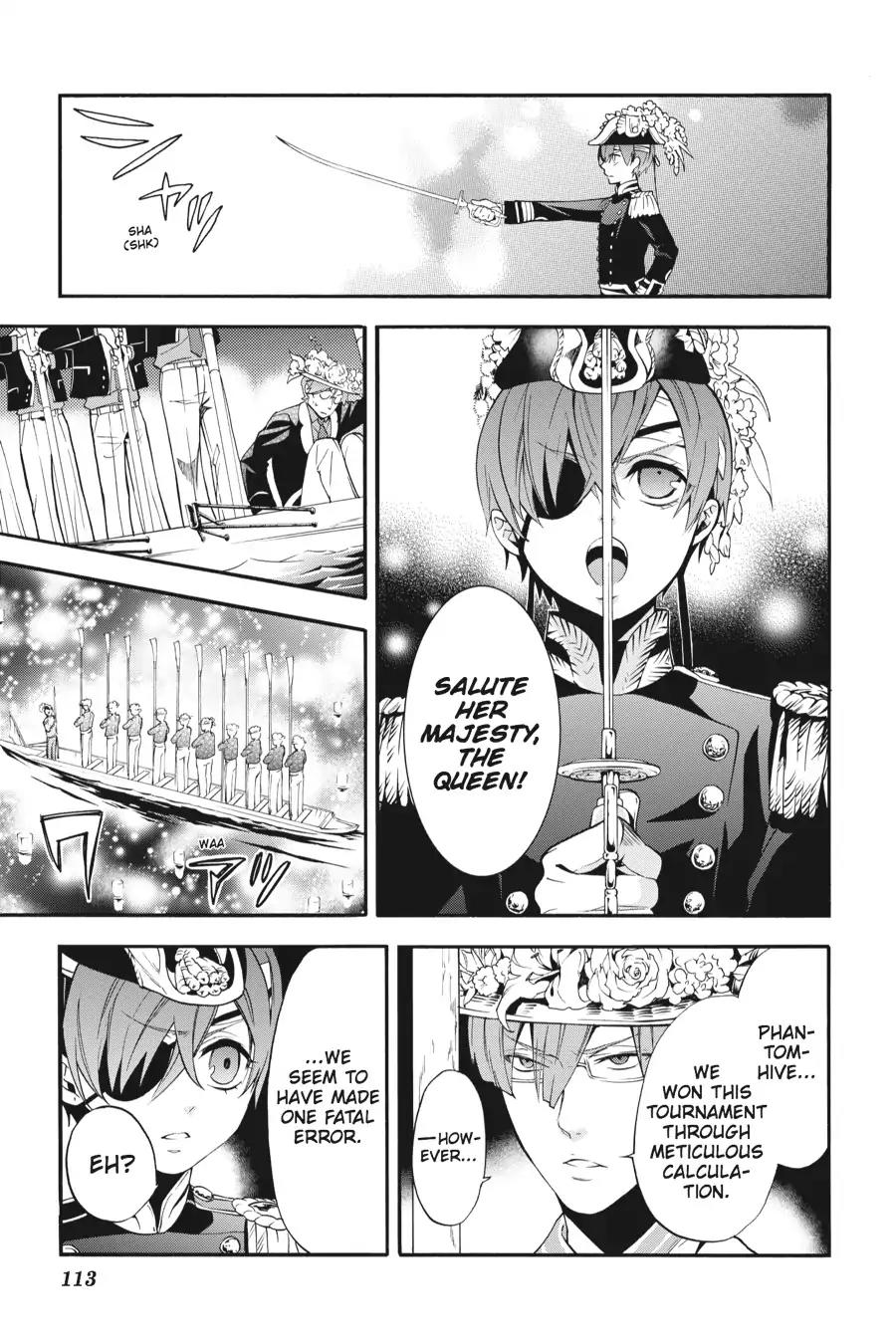 Kuroshitsuji Chapter 81 page 11 - Chapter 81: At night: The Butler, Under Lock and Key