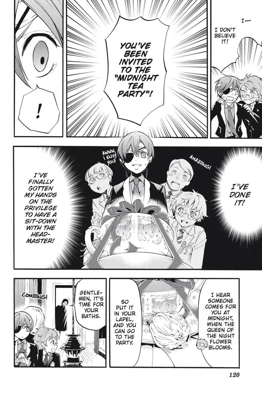 Kuroshitsuji Chapter 81 page 18 - Chapter 81: At night: The Butler, Under Lock and Key