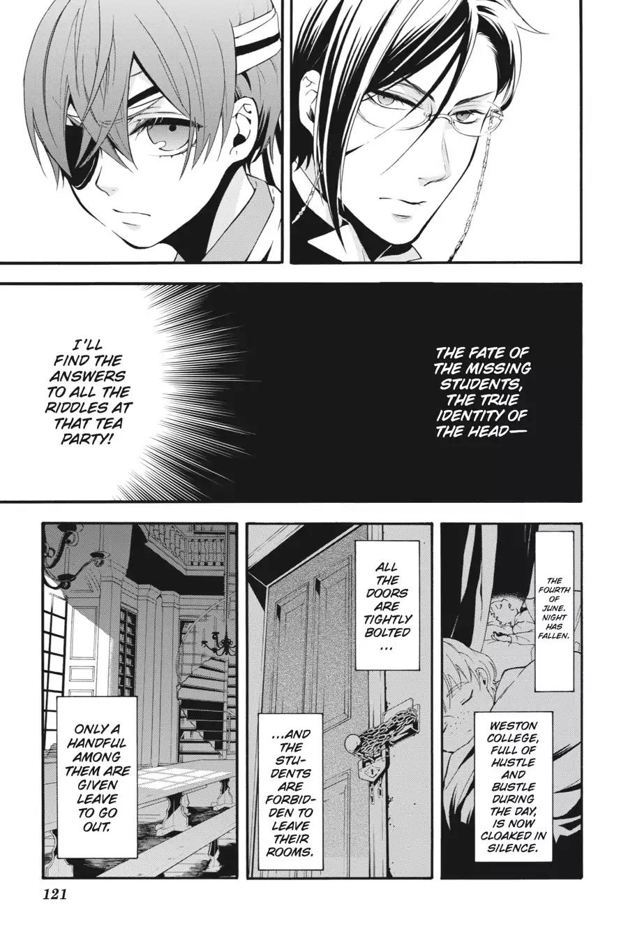 Kuroshitsuji Chapter 81 page 19 - Chapter 81: At night: The Butler, Under Lock and Key