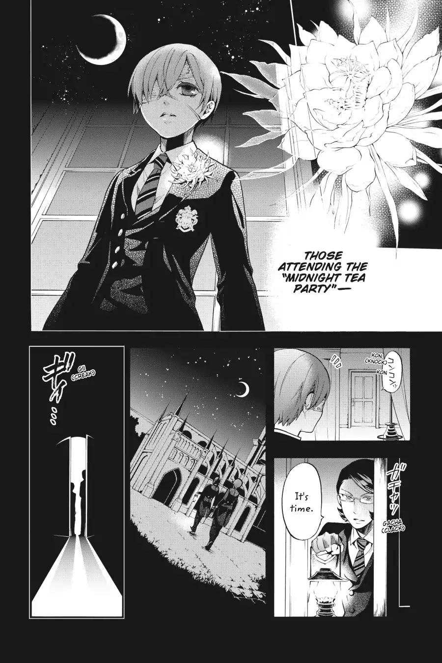 Kuroshitsuji Chapter 81 page 20 - Chapter 81: At night: The Butler, Under Lock and Key