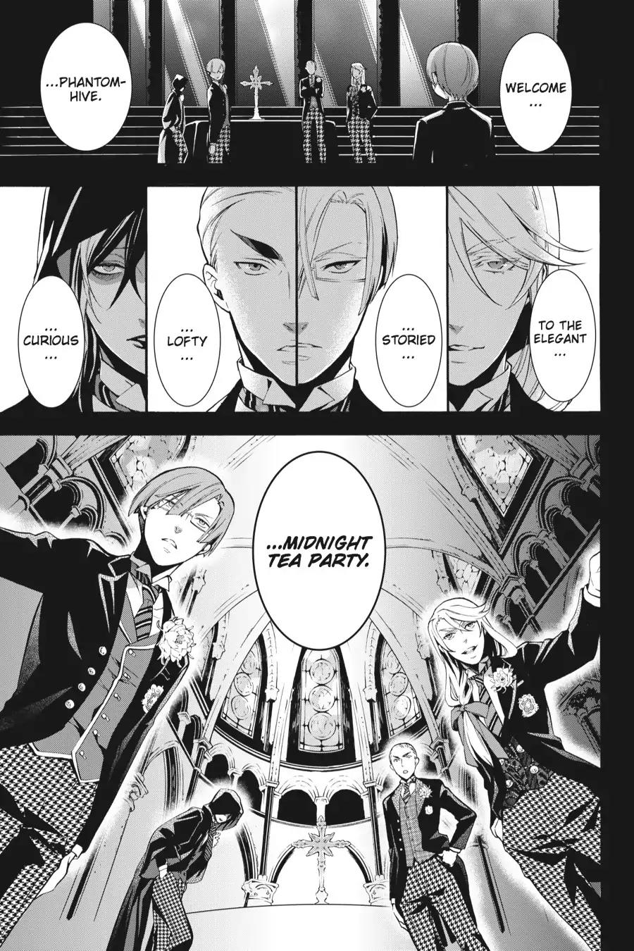 Kuroshitsuji Chapter 81 page 21 - Chapter 81: At night: The Butler, Under Lock and Key