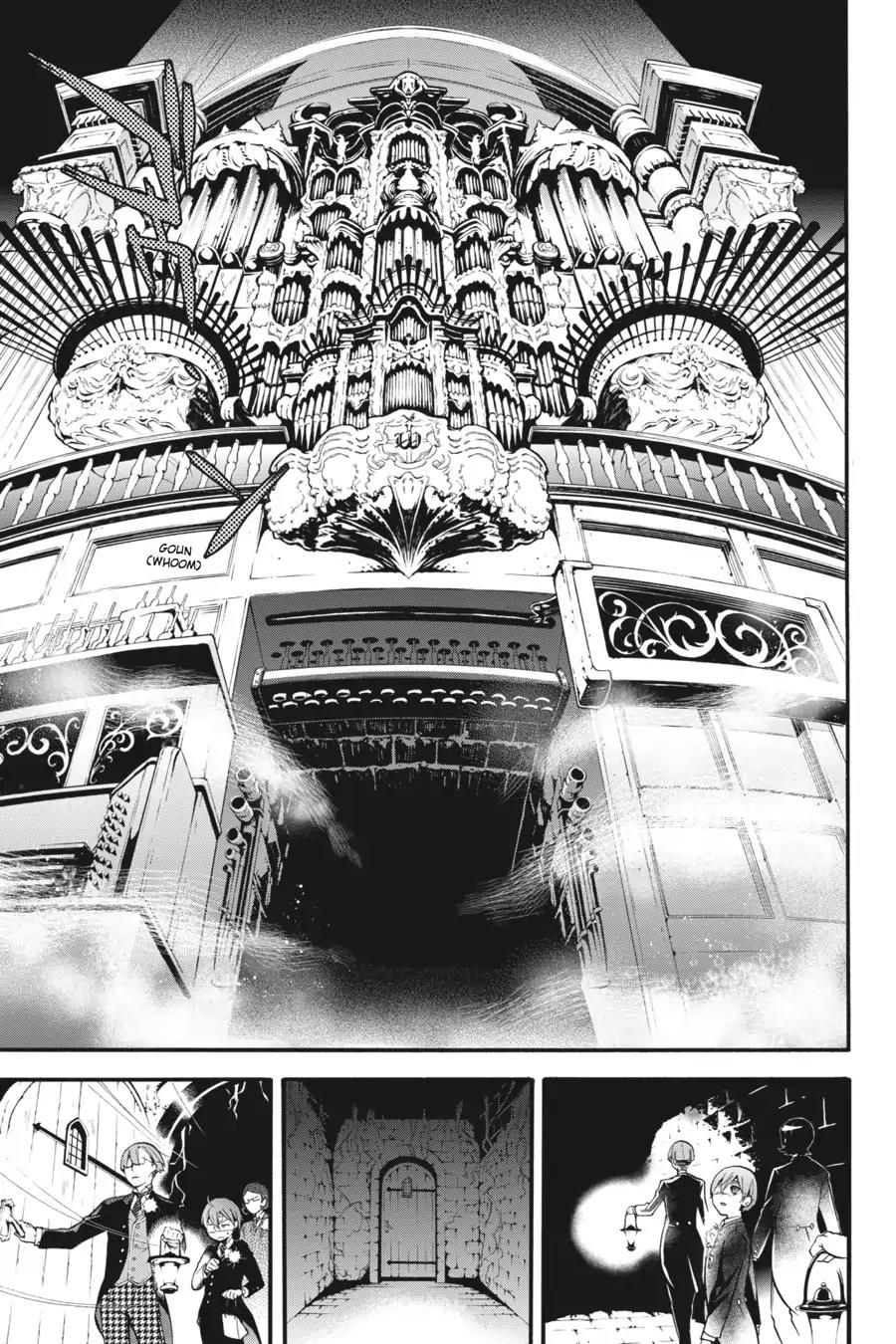 Kuroshitsuji Chapter 81 page 23 - Chapter 81: At night: The Butler, Under Lock and Key