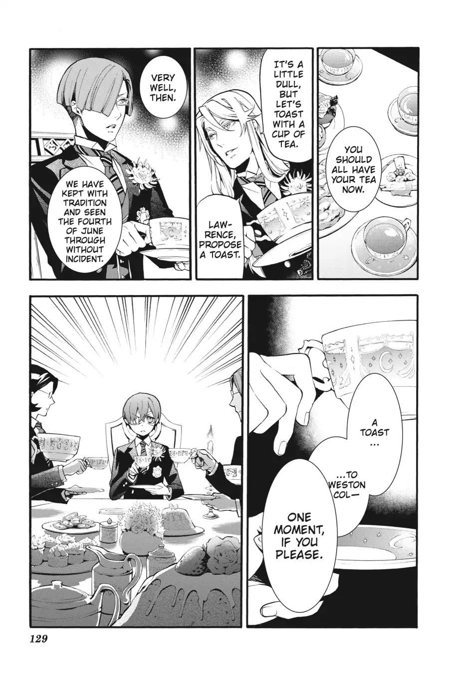 Kuroshitsuji Chapter 81 page 27 - Chapter 81: At night: The Butler, Under Lock and Key