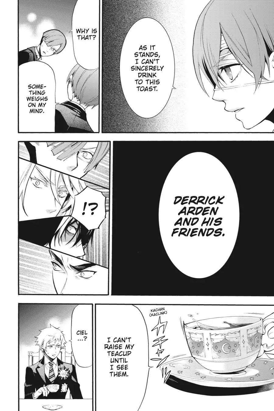 Kuroshitsuji Chapter 81 page 28 - Chapter 81: At night: The Butler, Under Lock and Key