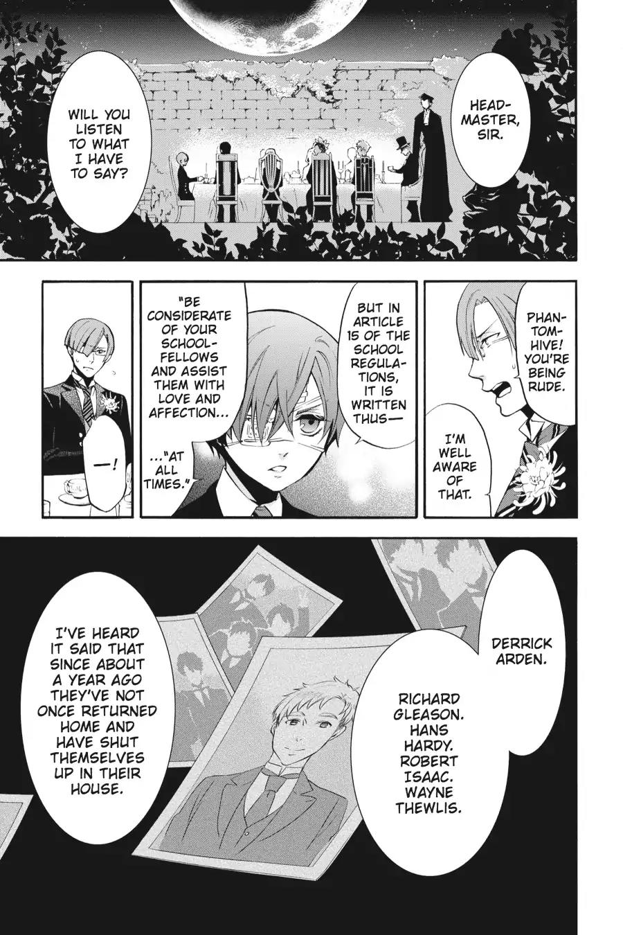 Kuroshitsuji Chapter 81 page 29 - Chapter 81: At night: The Butler, Under Lock and Key