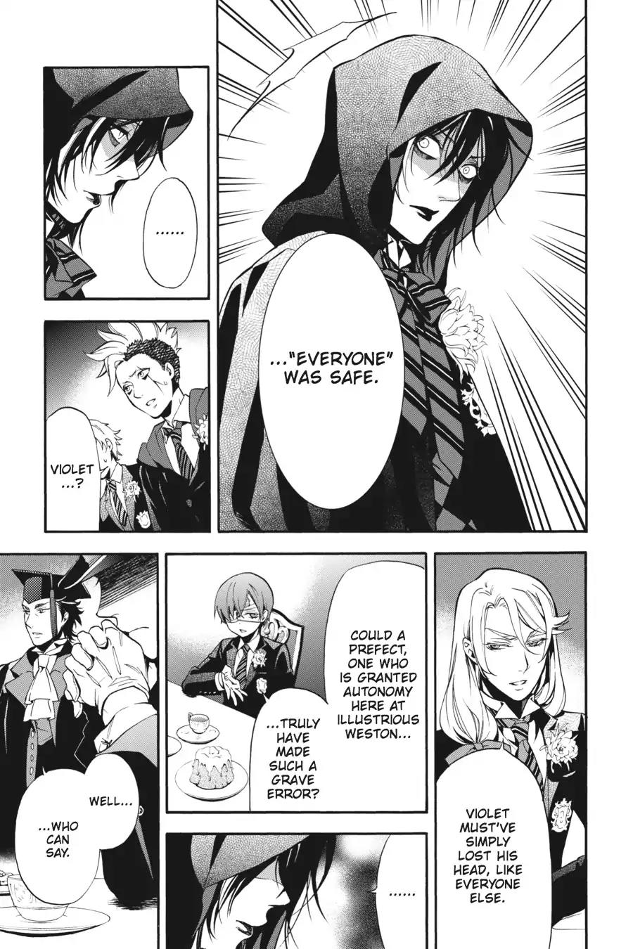 Kuroshitsuji Chapter 81 page 31 - Chapter 81: At night: The Butler, Under Lock and Key