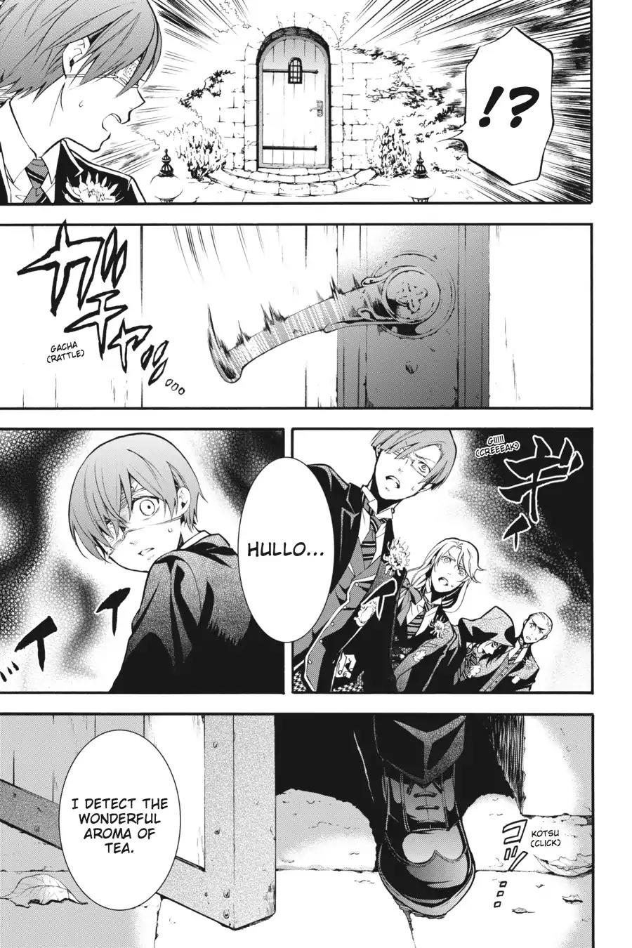 Kuroshitsuji Chapter 81 page 35 - Chapter 81: At night: The Butler, Under Lock and Key