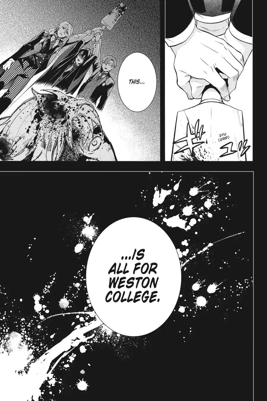 Kuroshitsuji Chapter 83 page 36 - Chapter 83: In the morning: The Butler, Giving Assent