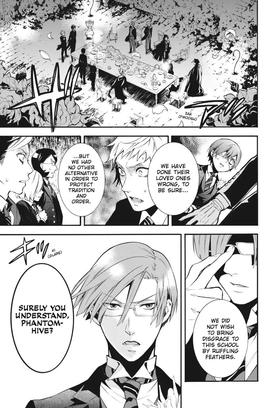Kuroshitsuji Chapter 83 page 38 - Chapter 83: In the morning: The Butler, Giving Assent