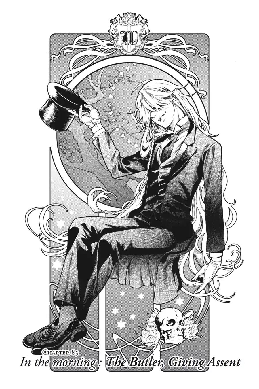 Kuroshitsuji Chapter 83 page 4 - Chapter 83: In the morning: The Butler, Giving Assent