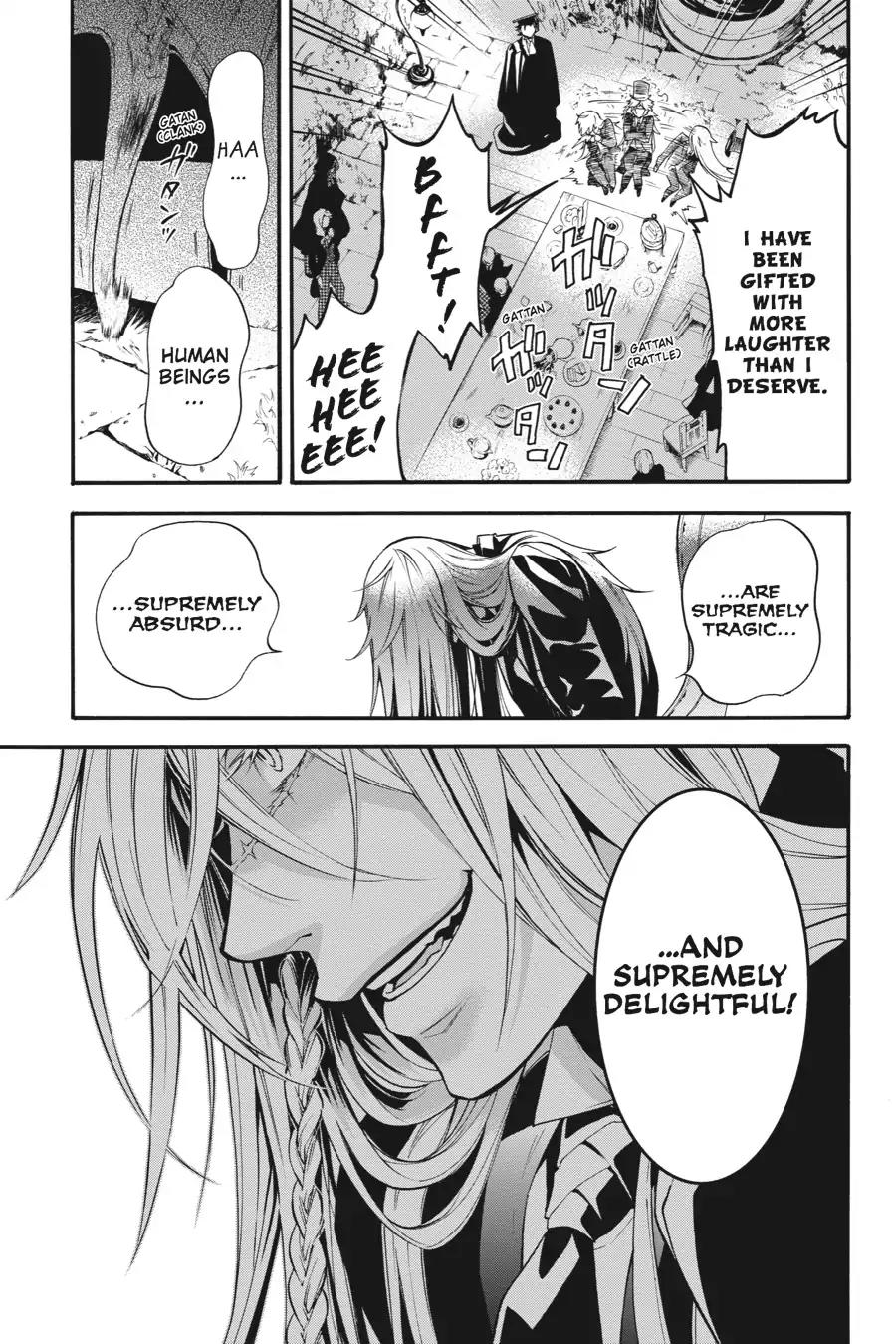 Kuroshitsuji Chapter 83 page 40 - Chapter 83: In the morning: The Butler, Giving Assent